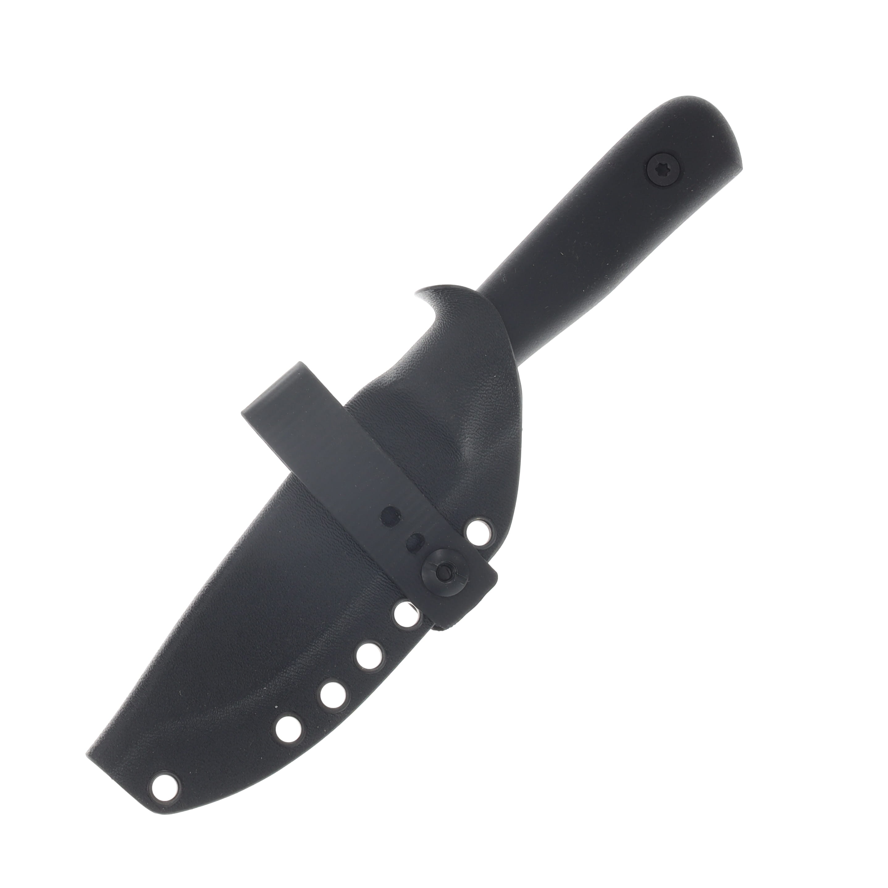 Very Good Knife Co Hornet Fixed Knife Black Micarta Handle SW AEB-L Blade VGKCHBM View 3
