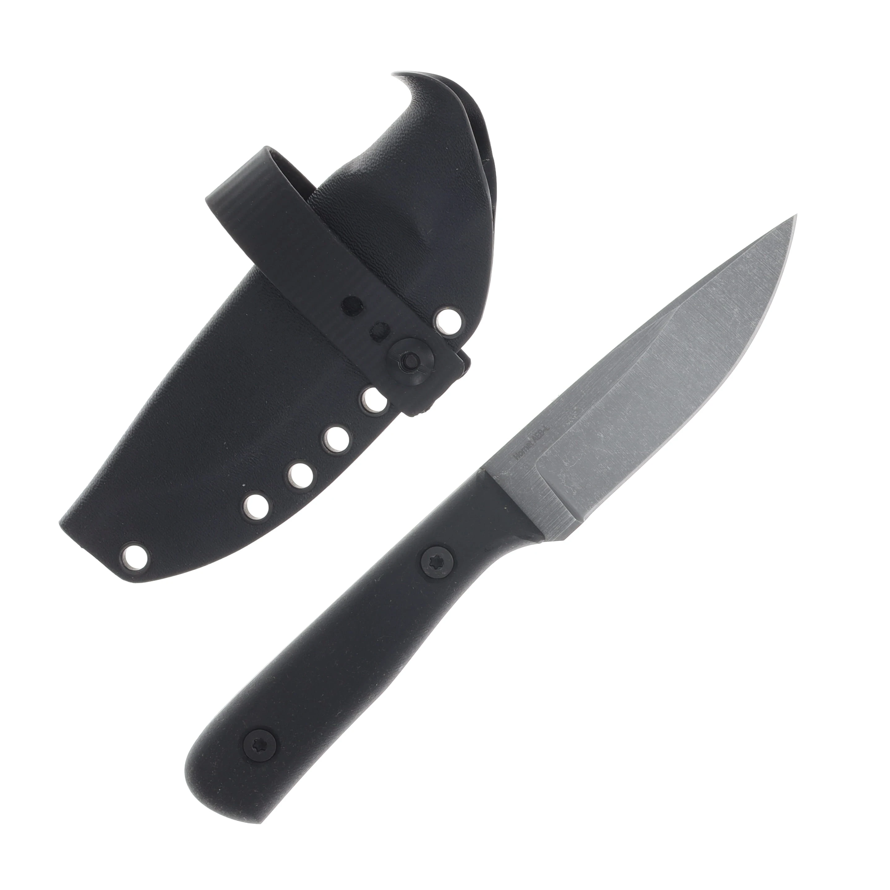 Very Good Knife Co Hornet Fixed Knife Black Micarta Handle SW AEB-L Blade VGKCHBM View 2