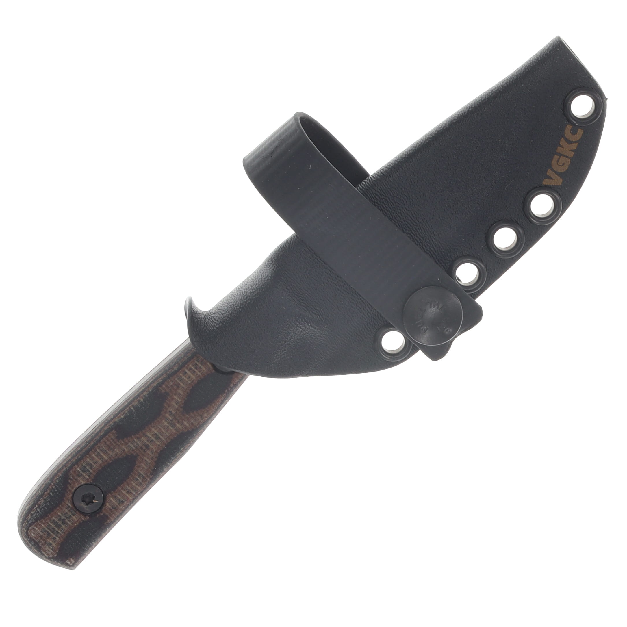 Very Good Knife Co Wasp Fixed Knife Python Micarta Handle SW AEB-L Blade VGKCWPM View 4