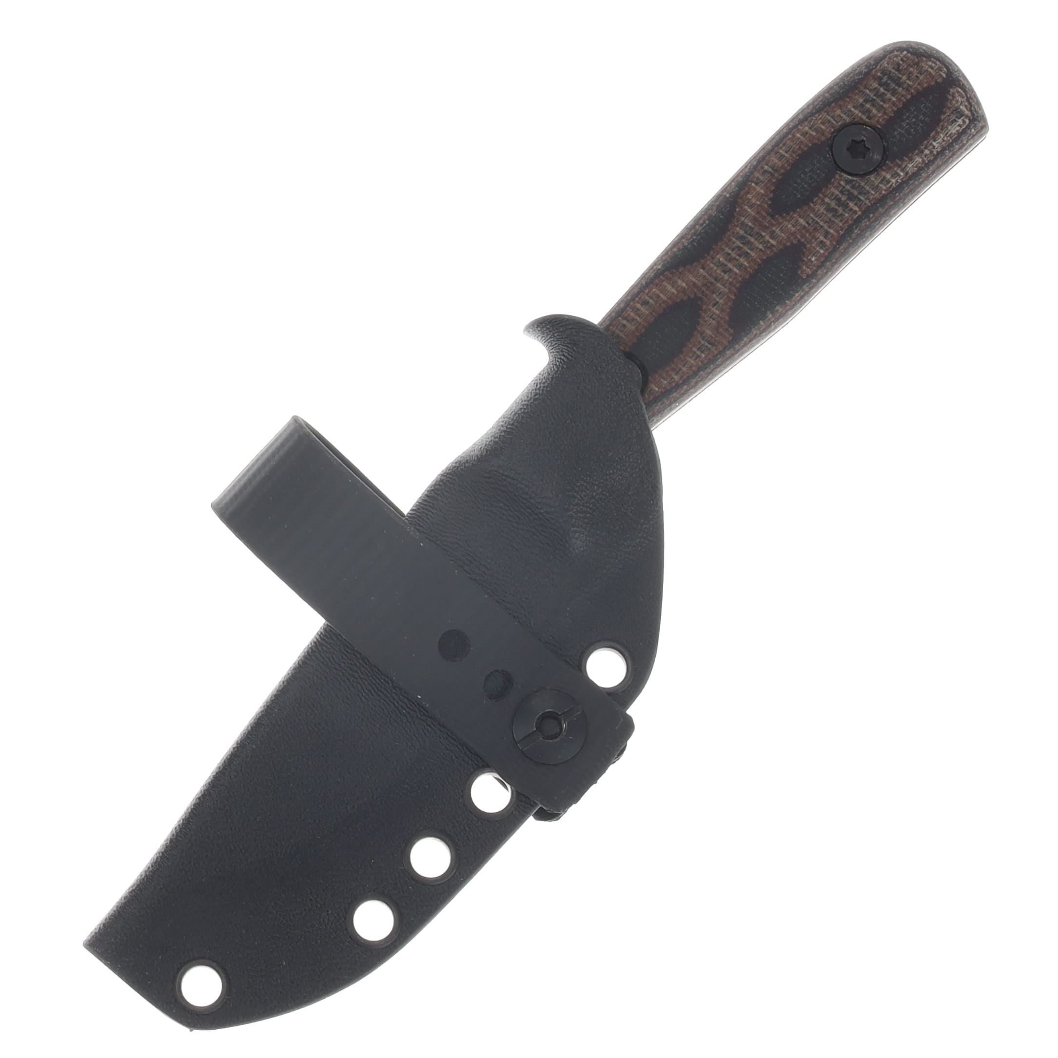 Very Good Knife Co Wasp Fixed Knife Python Micarta Handle SW AEB-L Blade VGKCWPM View 3