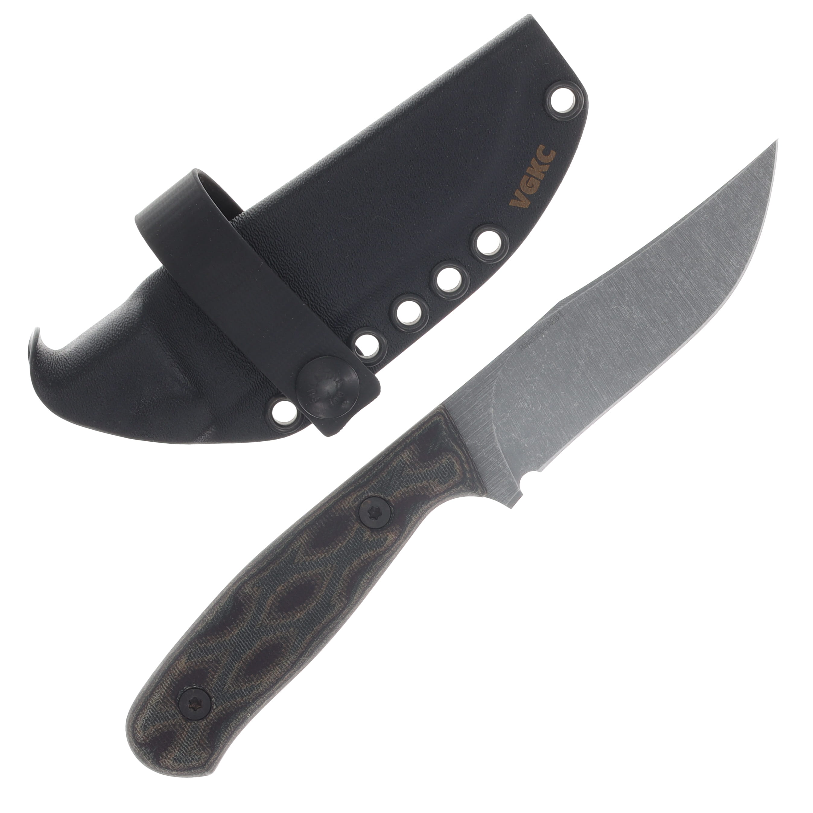 Very Good Knife Co Revelation Fixed Knife Python Micarta Handle SW AEB-L Blade VGKCRPM View 2