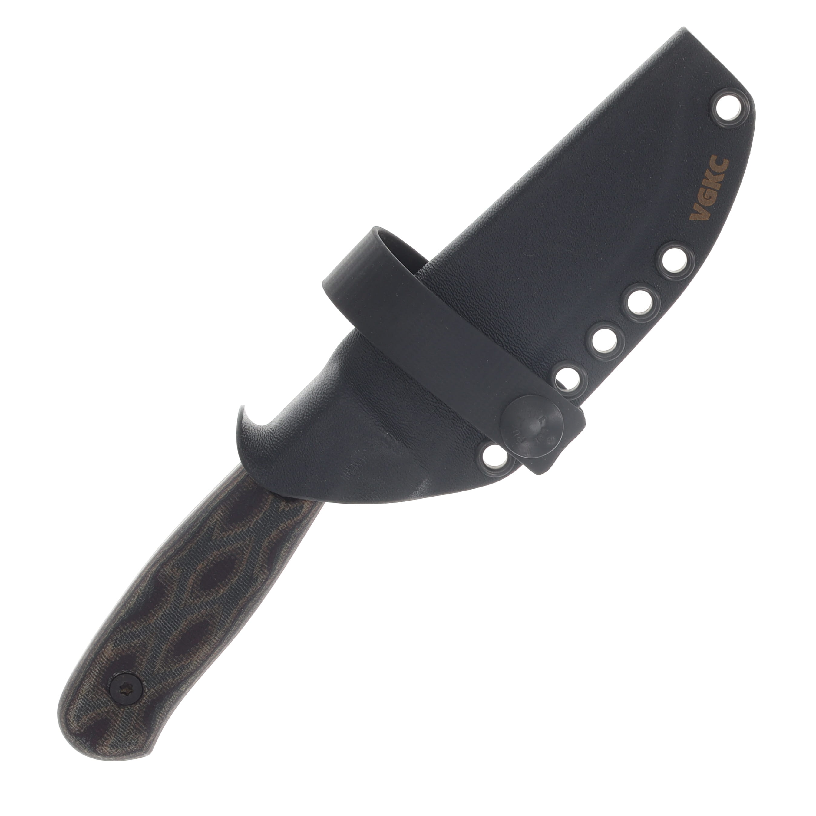 Very Good Knife Co Revelation Fixed Knife Python Micarta Handle SW AEB-L Blade VGKCRPM View 4