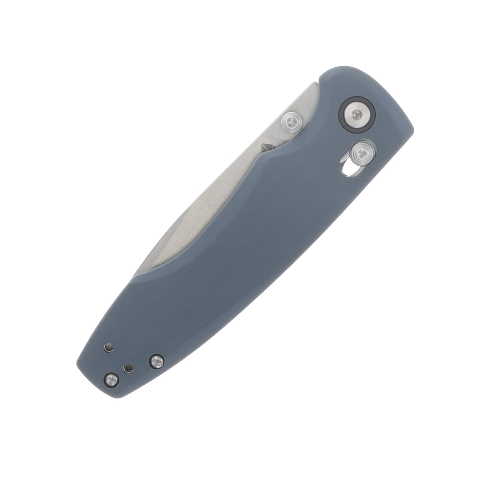 Trueline Overture Crossbar Lock Folding Knife Stonewash S35VN/Slate Gray G-10 TRUOV2503 View 6