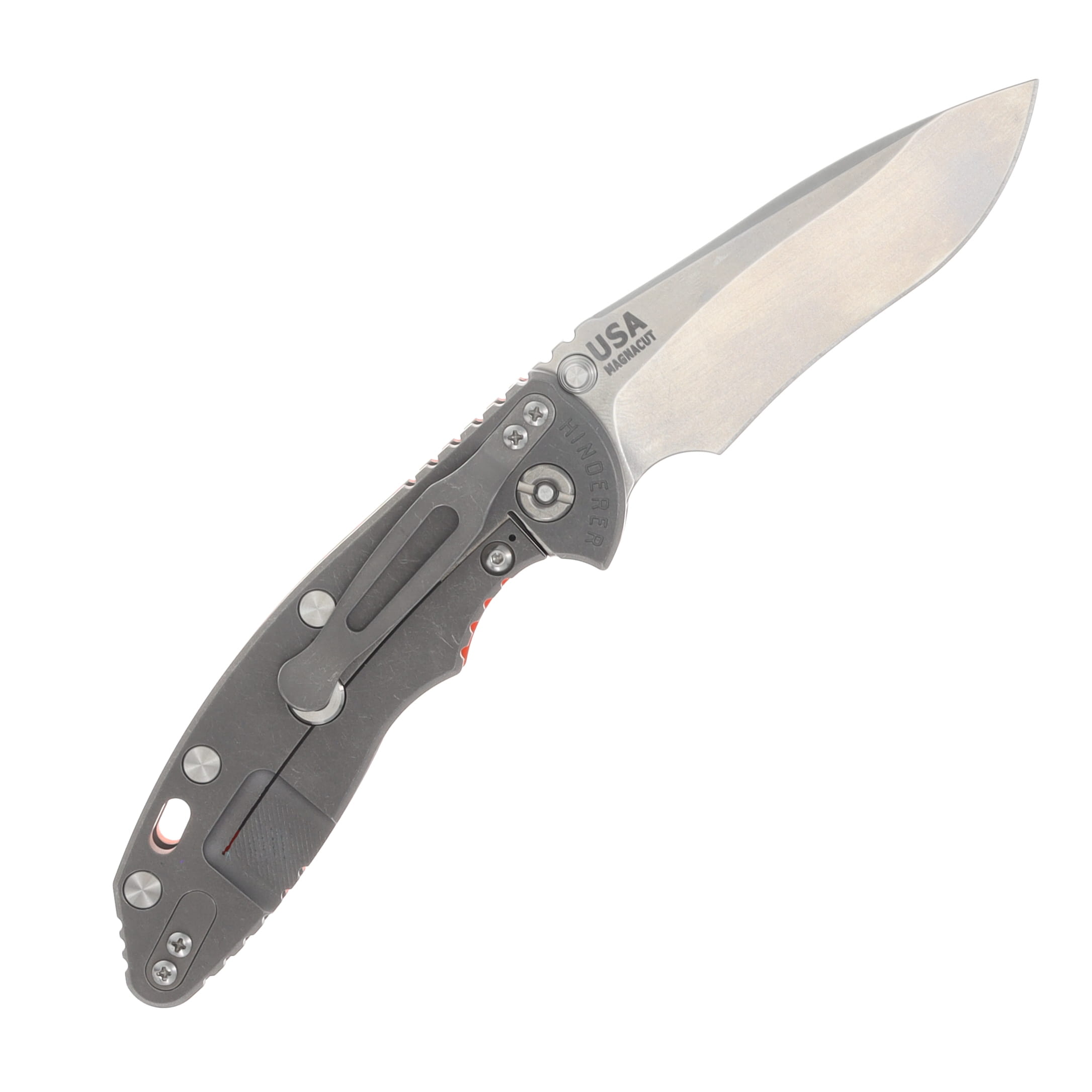 Hinderer XM-18 3.5in Magnacut Recurve Non Flipper Tri-Way Folder