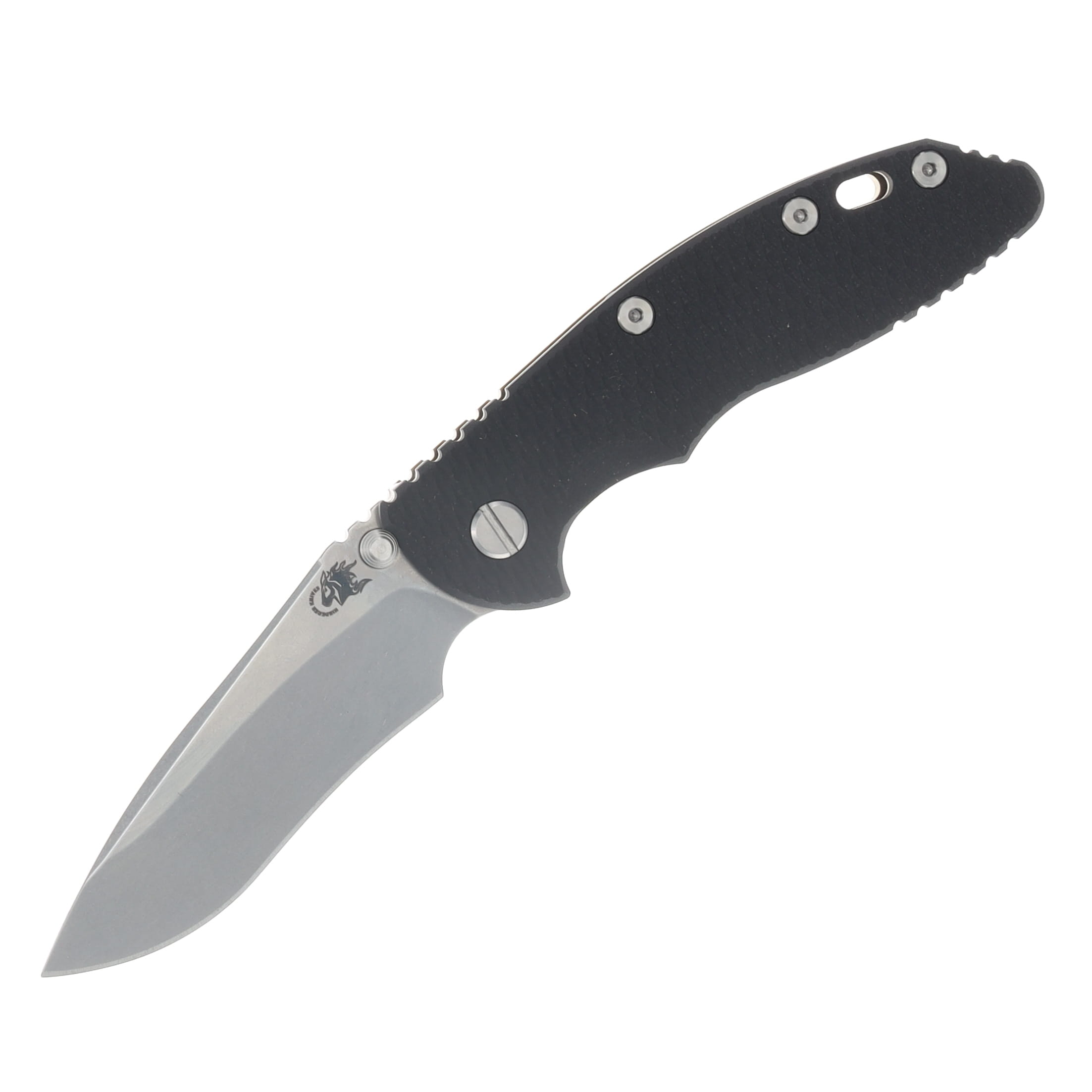Hinderer XM-18 3.5in Magnacut Recurve Non Flipper Tri-Way Folder SW Bronze Frame Black G-10 Handle KXM35NFRECSWBZBK View 1