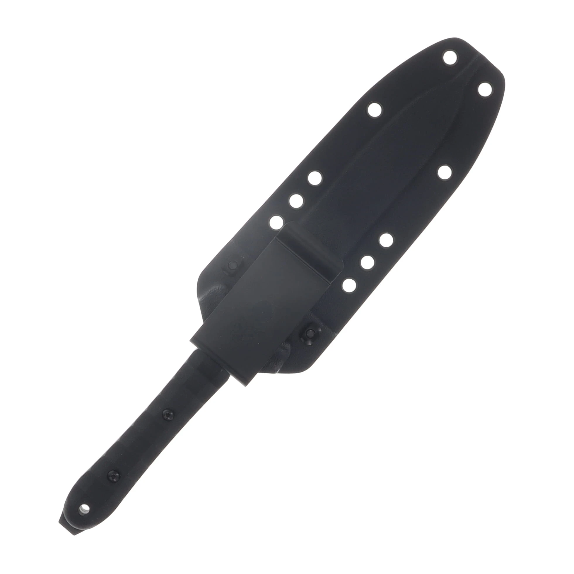 TOPS Shirodagga Fixed Blade Knife Blackout 1095/G-10 with Kydex Sheath View 7
