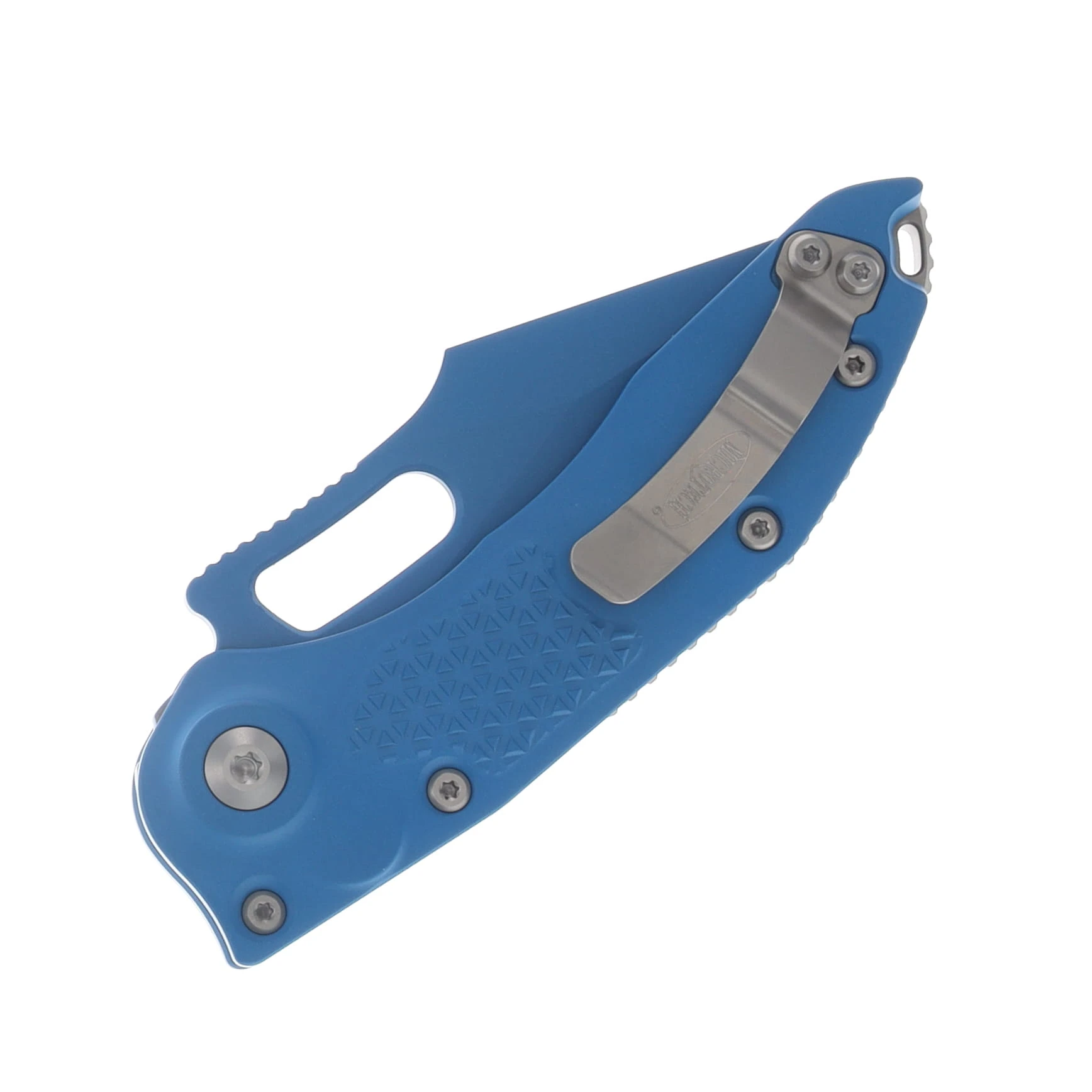 Microtech Stitch OTS Auto S/E Standard Cerakote Blue Bead Blast Hardware AUMT1691BLX1Z15 View 4