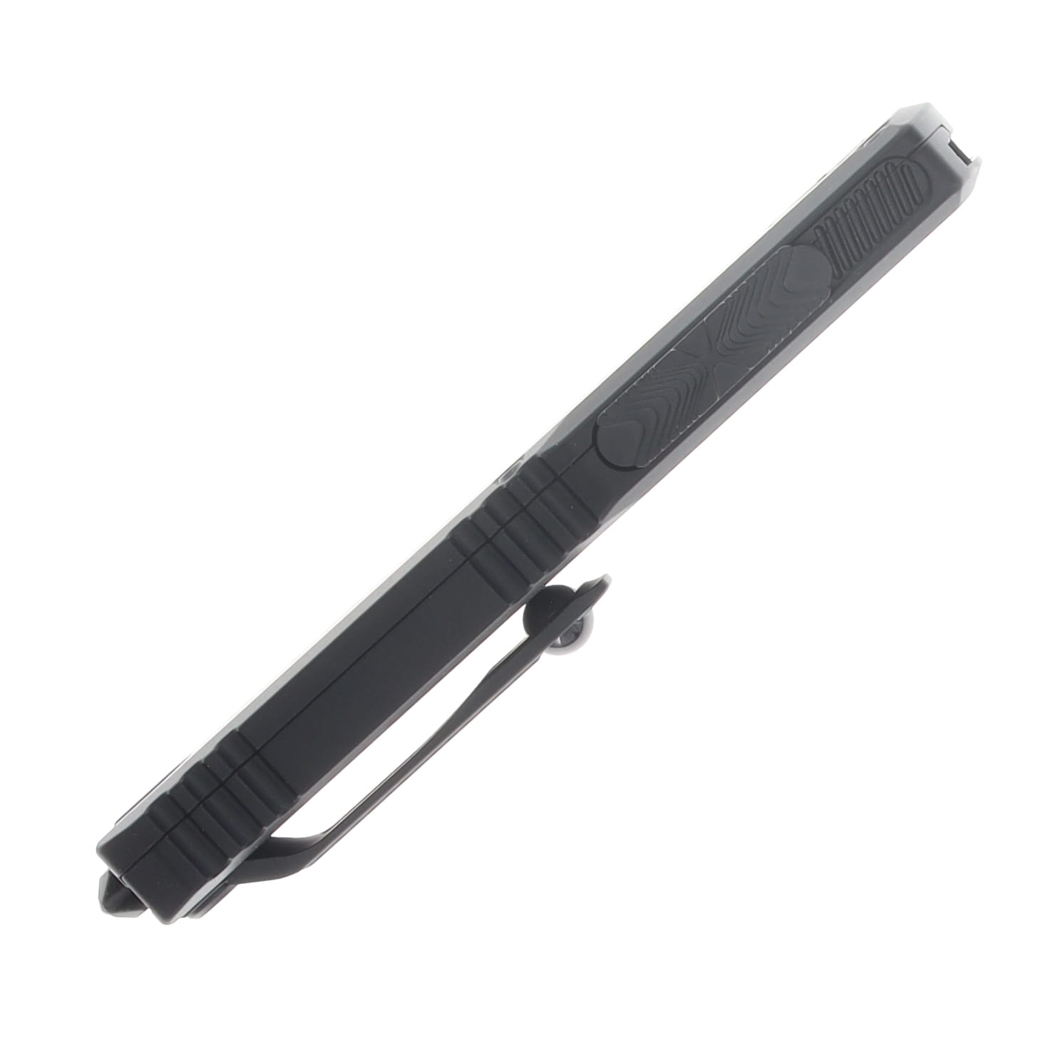 Microtech Ultratech GEN III ZBP OTF Auto S/E Black Part Serrate Tactical AUMT11212T View 5