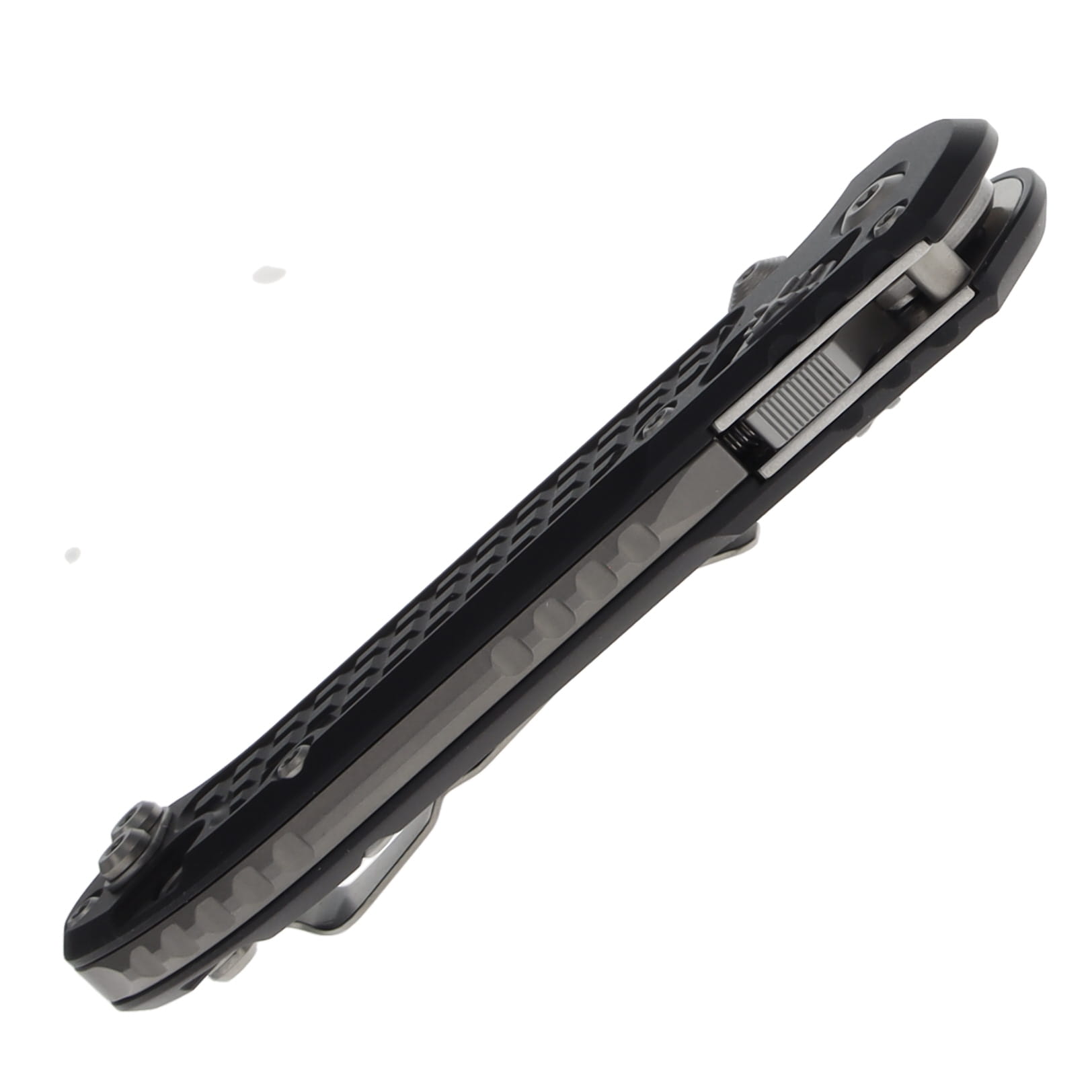 Microtech L.U.D.T. RAM-LOK Folding Knife T/E Black Frag Stonewash Standard MT1136RL10FR View 7