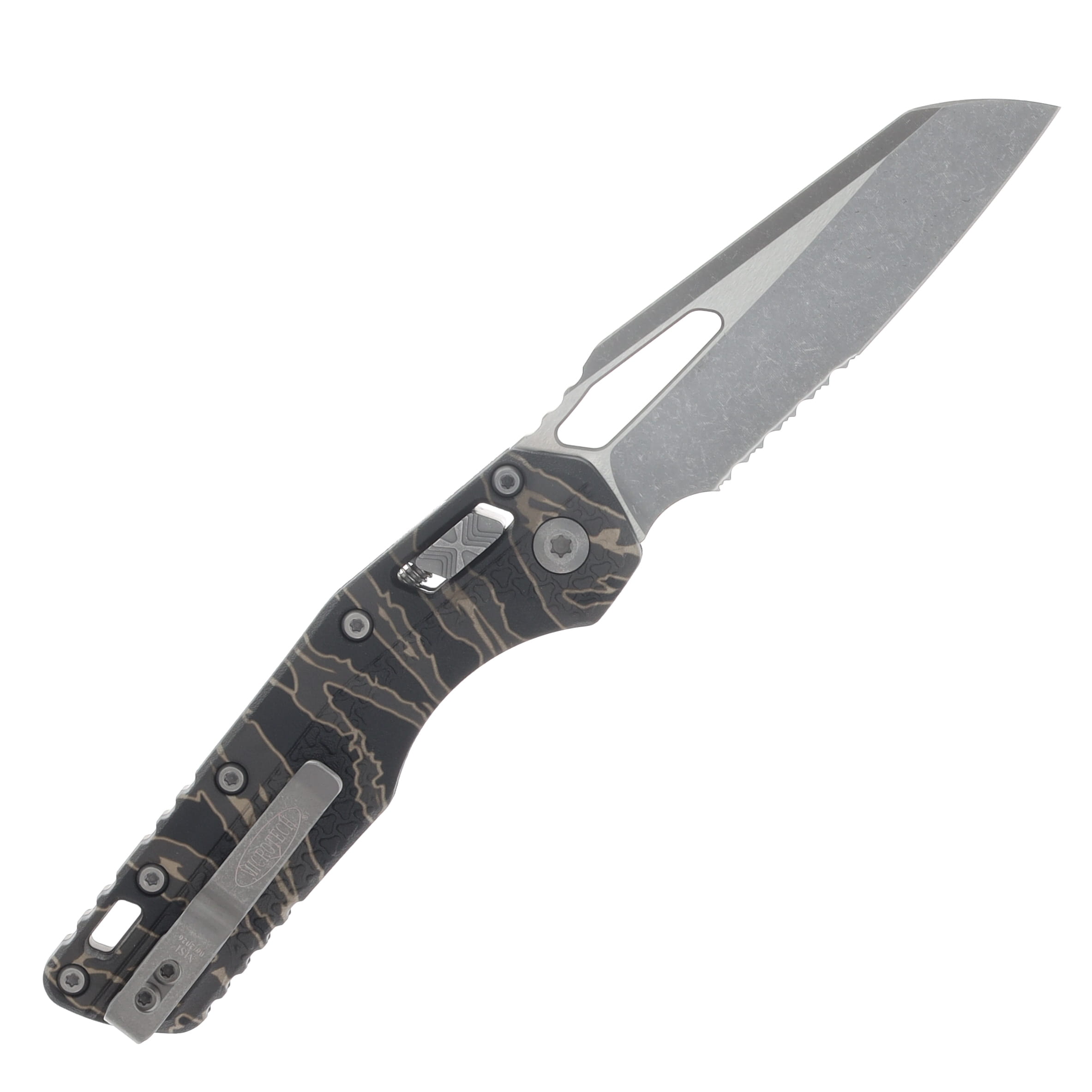 MSI RAM-LOK Folder S/E Apocalyptic Part Serrate Polymer Tiger Stripe Camo MT210T11APPMTSC View 2