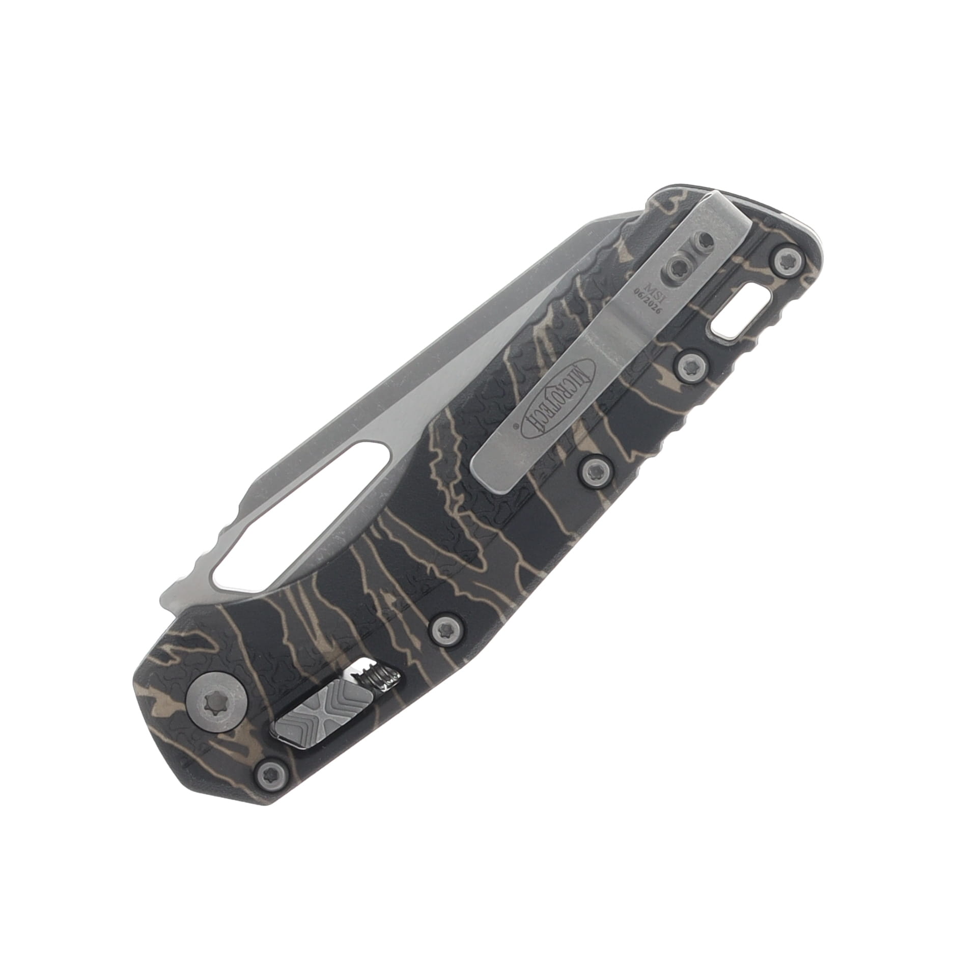 MSI RAM-LOK Folder S/E Apocalyptic Part Serrate Polymer Tiger Stripe Camo MT210T11APPMTSC View 6