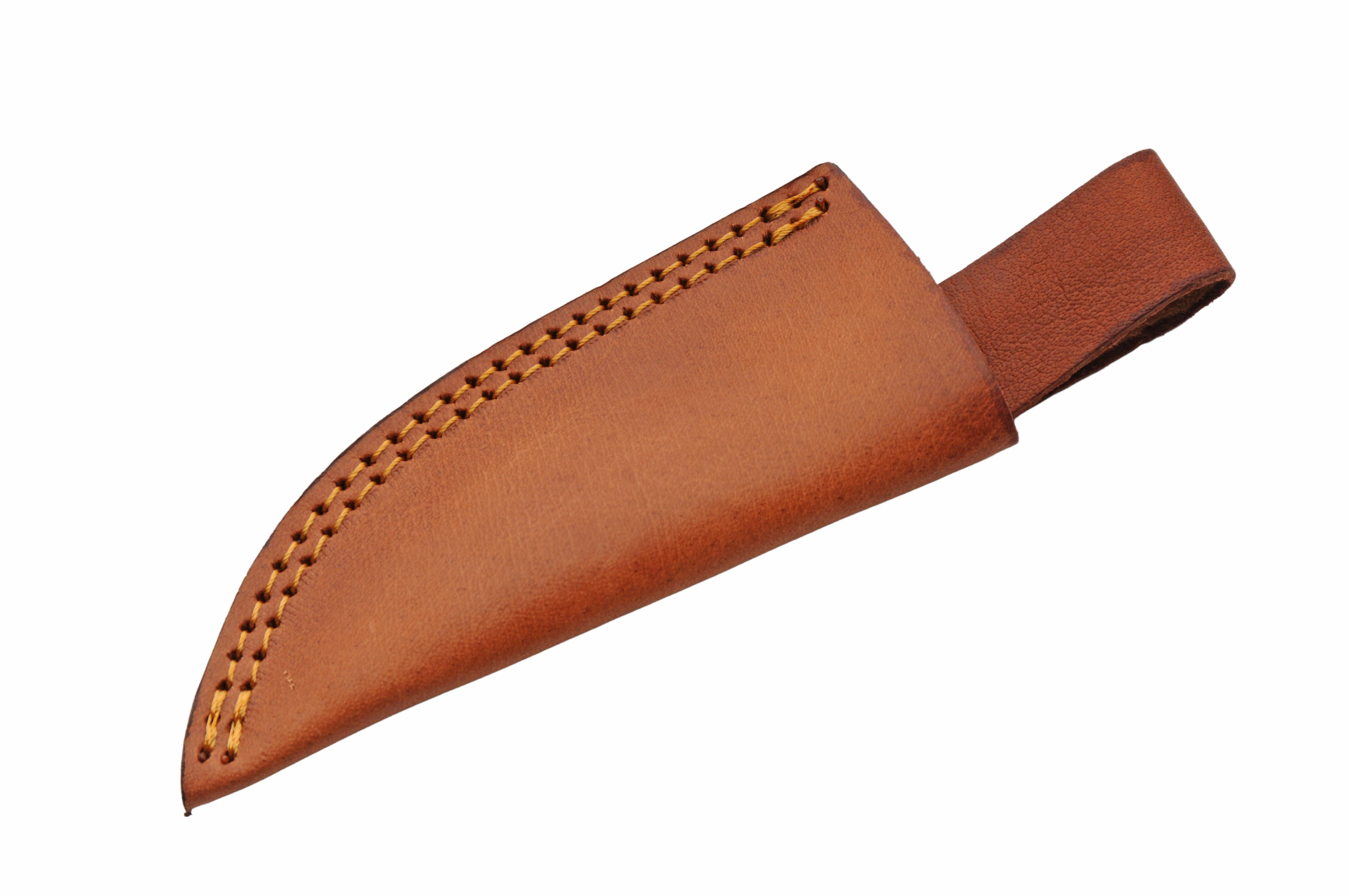 Rite Edge Forged Diamond Knife with Leather Sheath HS4472 View 2