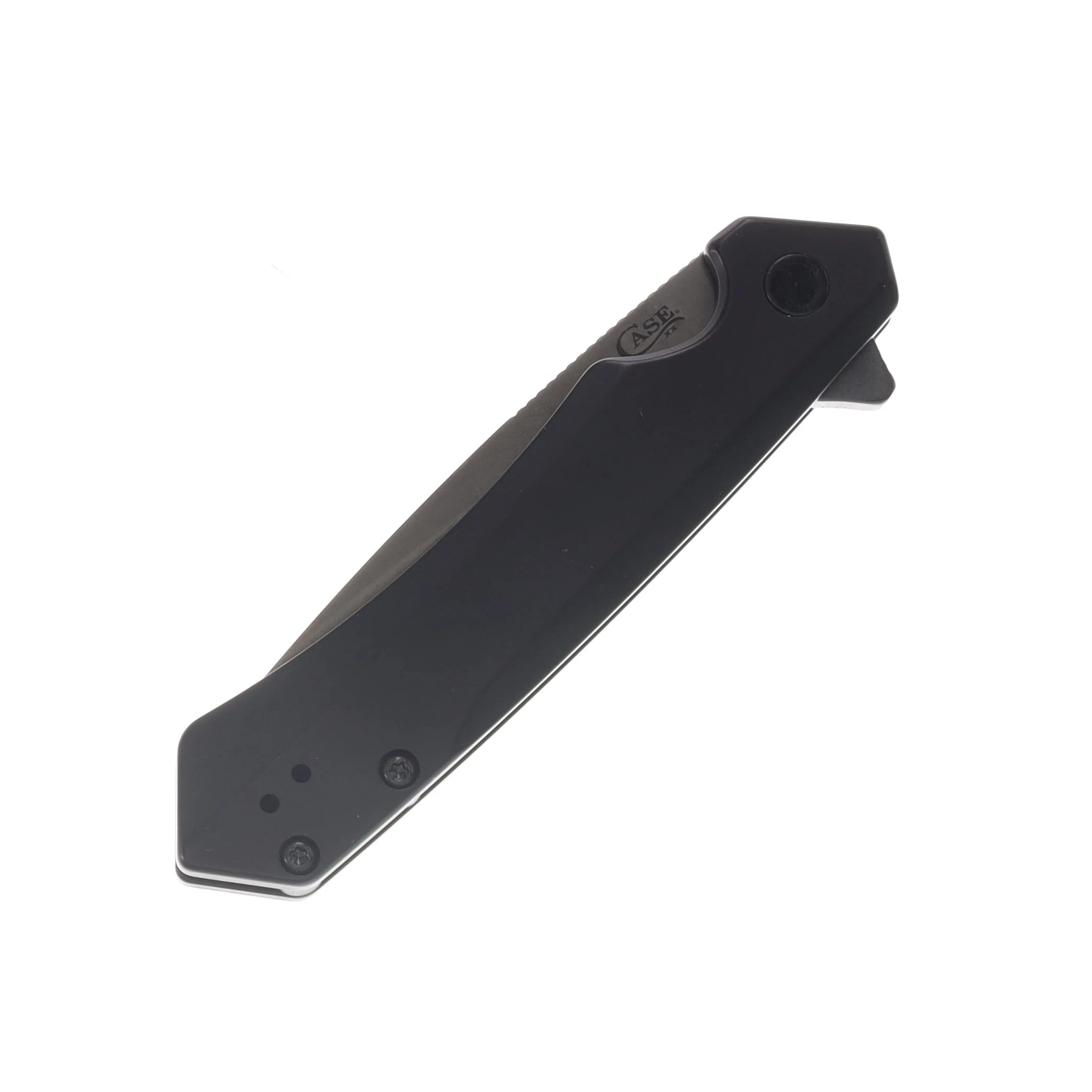 Case Kinzua Mission Series Folding Knife BLK/BLK Magnacut Tanto Blade Aluminum Handle CA70953 View 5