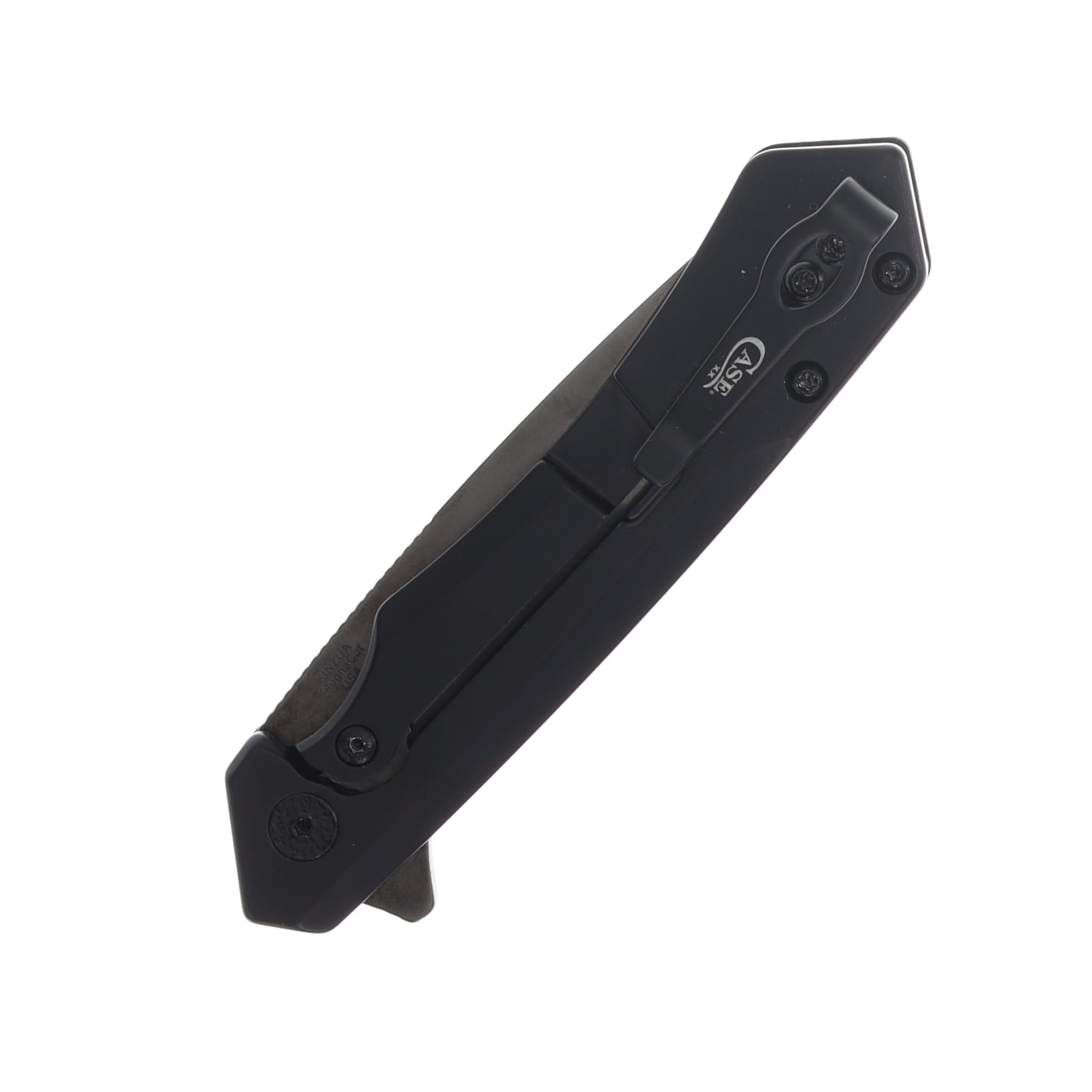 Case Kinzua Mission Series Folding Knife BLK/BLK S35VN Tanto Blade Carbon Fiber Handle CA70956 View 6