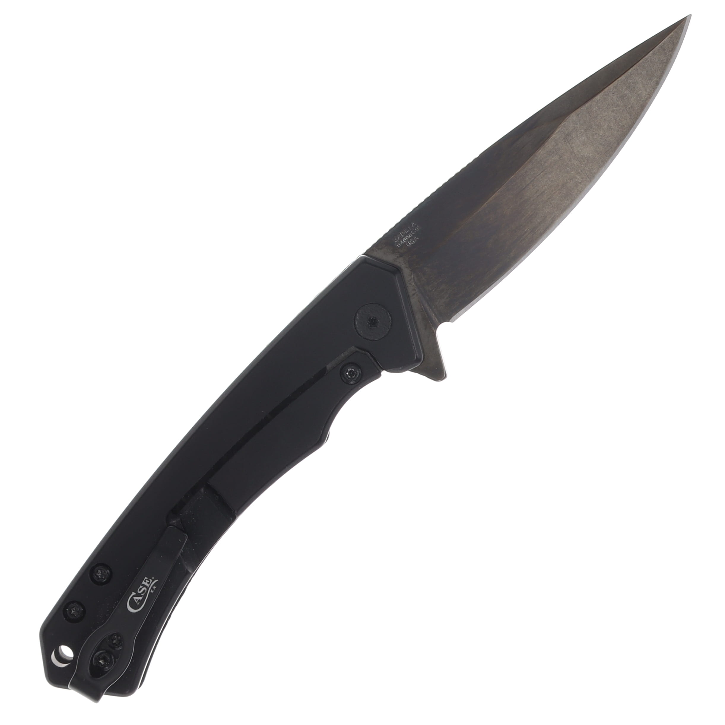 Case Marilla Folding Knife BLK/BLK Magnacut Blade Carbon Fiber Handle CA70983 View 2