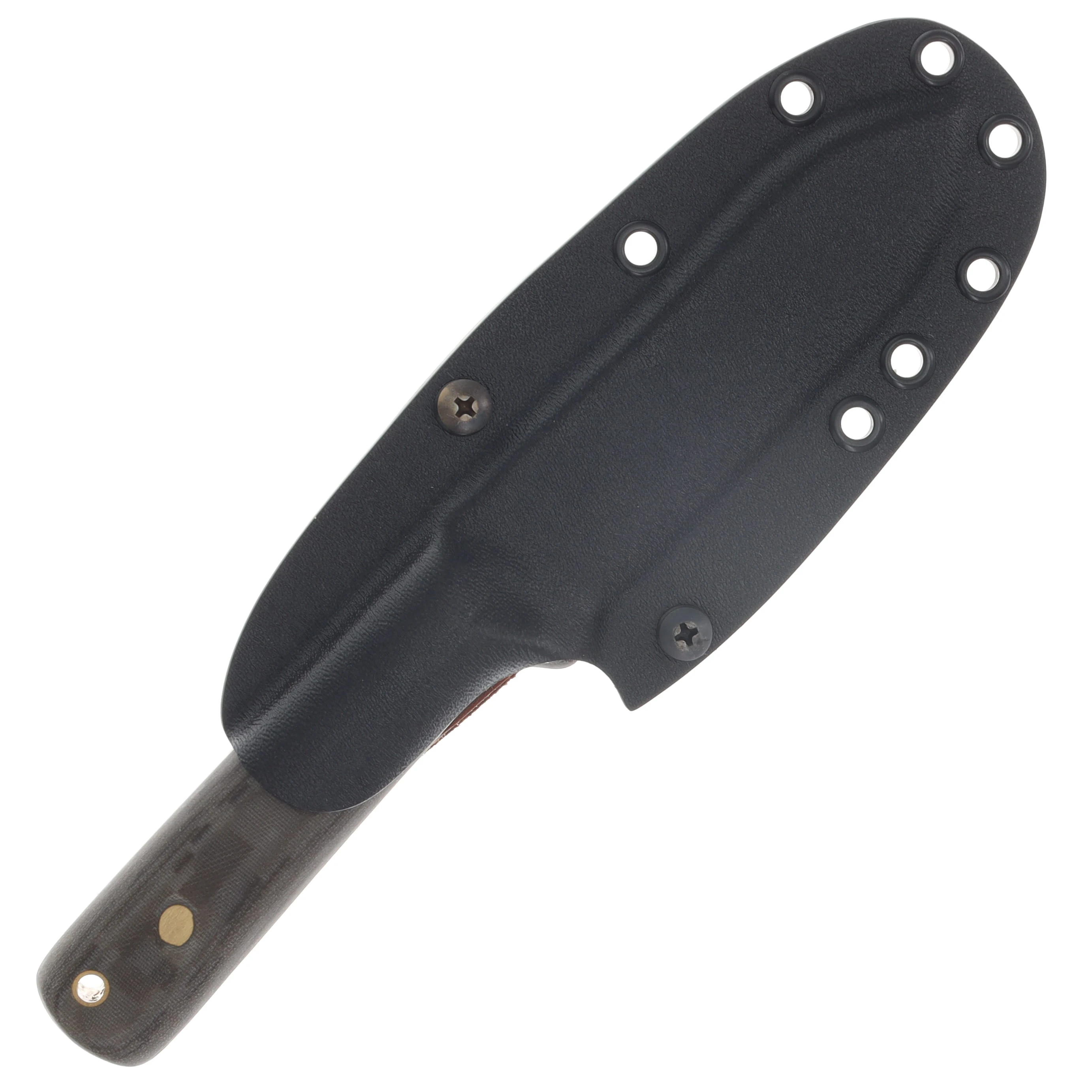 Samuel Riner Custom Knives Kephart Fixed Blade Tapered Tang 80CrV2/Grayman Classic Micarta SRKKEP1 View 3