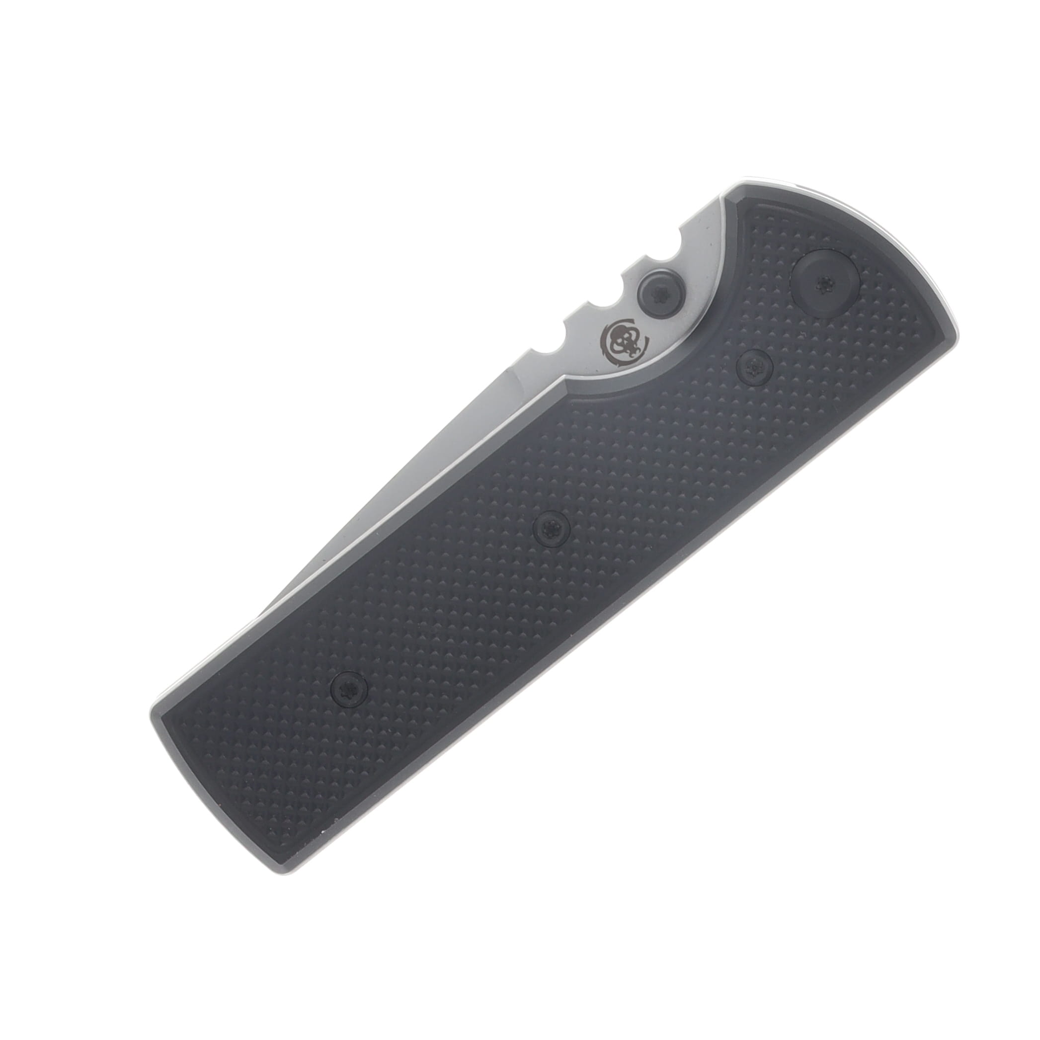 Chaves Blue Label - Aluminum Knurled  Redencion  N.T.A.K  Black  PVD  Linerlock  Black  Ti SW  DP CK-1D2-1B9A-2D1-BL View 6