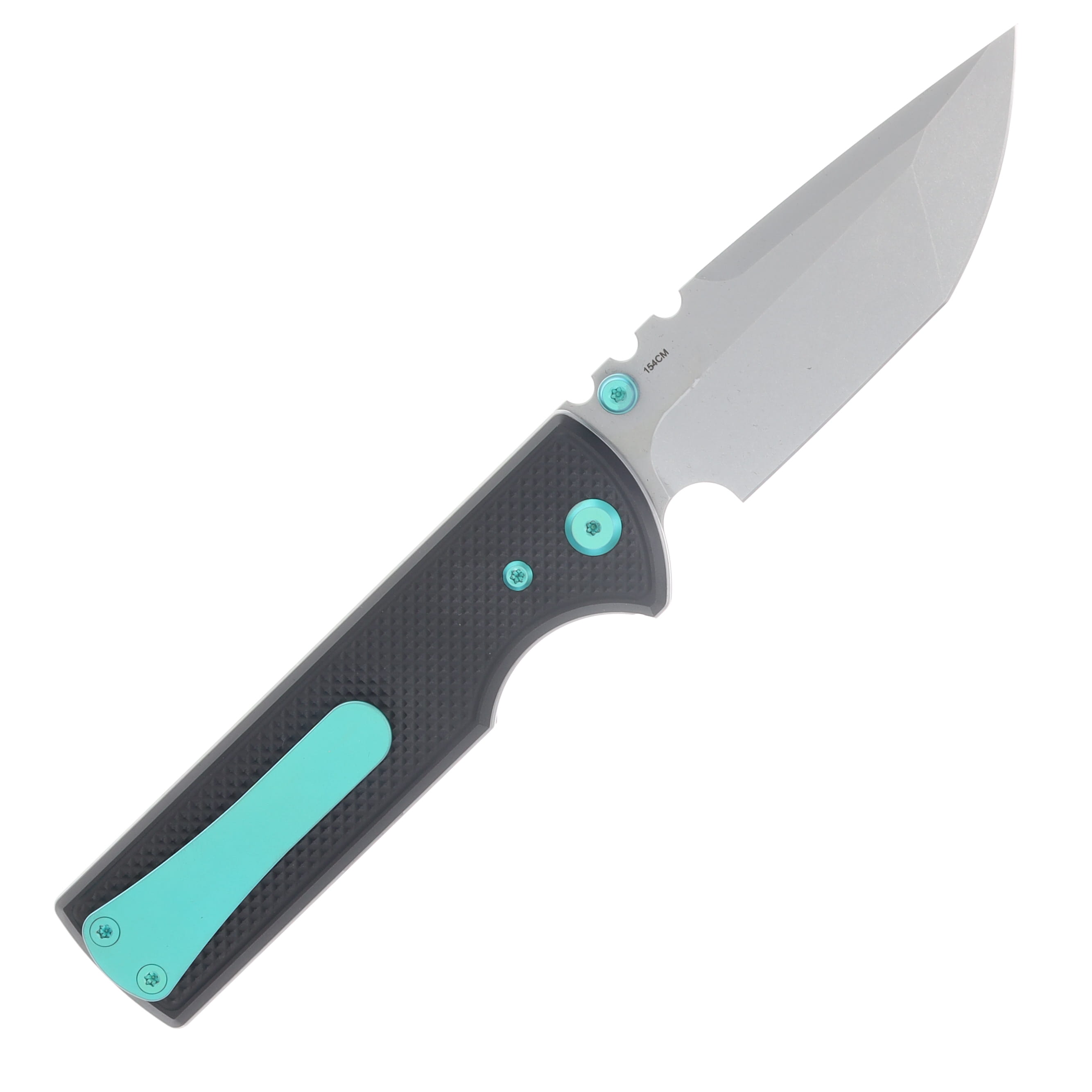 Chaves Blue Label - Aluminum Knurled  Redencion  N.T.A.K  SW  PVD  Linerlock  Green  Ti SW  Tanto CK-1D2-2B9A-2D1-GR View 2