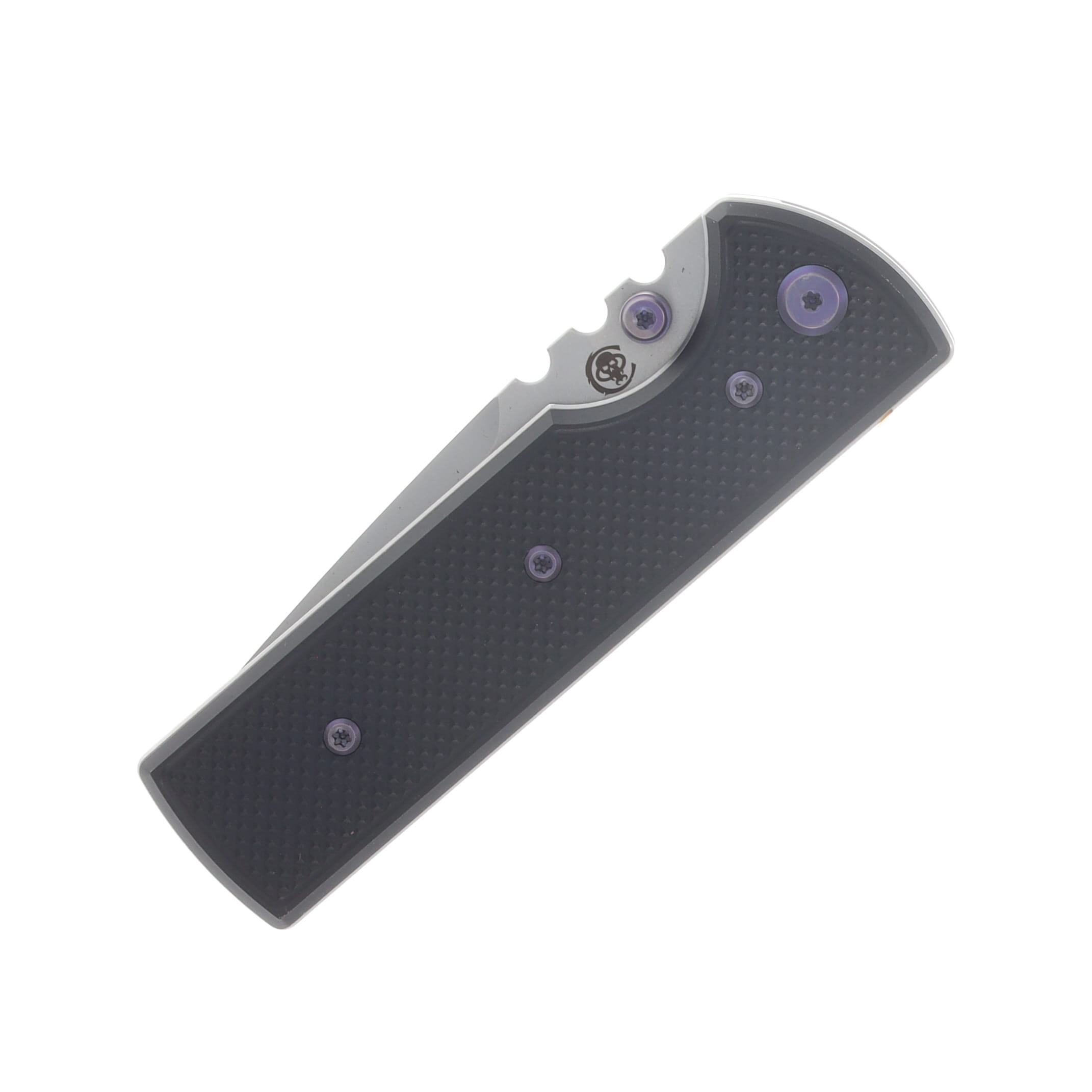 Chaves Blue Label - Aluminum Knurled  Redencion  N.T.A.K  SW  PVD  Linerlock  Purple  Ti SW  Tanto CK-1D2-2B9A-2D1-PRP View 5
