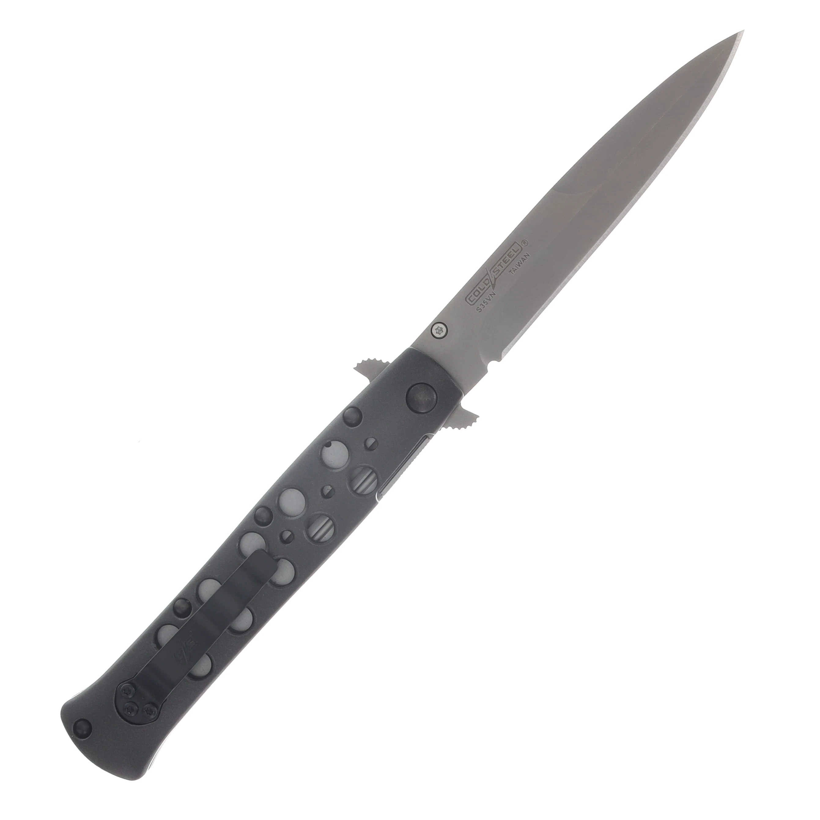 Cold Steel Ti-Lite Folding Knife 4in Plain Bead Blast Spear Point CS26B4 View 2
