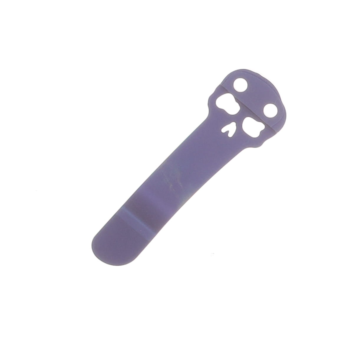 Chaves Blue Label - Aluminum Knurled Scapegoat  Street  Black  PVD  Linerlock  Purple  Ti Black  Spearpoint View 10