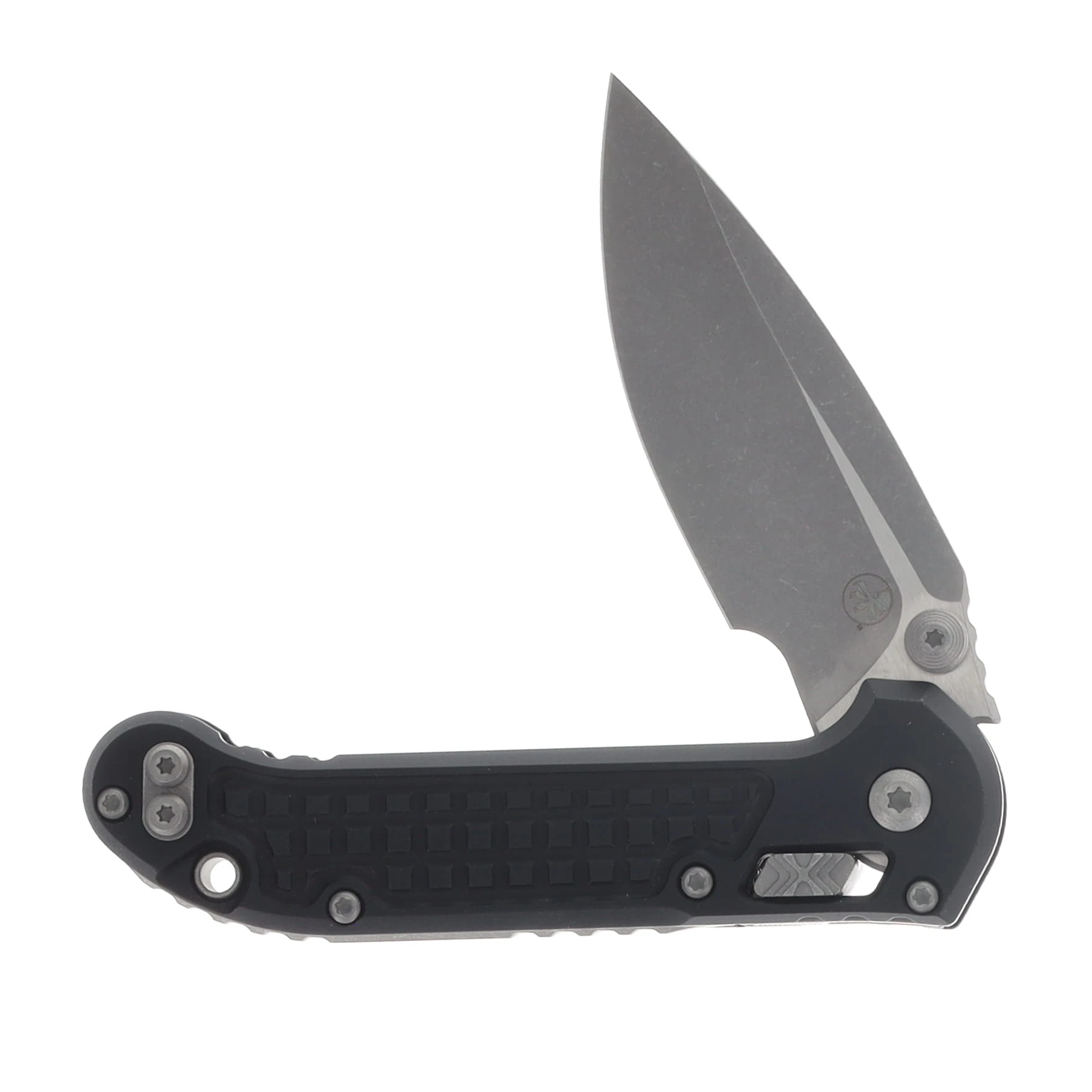 Microtech LUDT RAM-LOK Folder S/E Apocalyptic Standard Frag Aluminum Black MT1135RL10APFR View 3