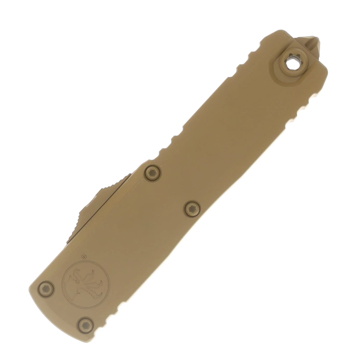 Microtech UTX-85 GEN IV OTF Auto D/E Standard Cerakote RAL-8000 AUMT123241CRA View 3