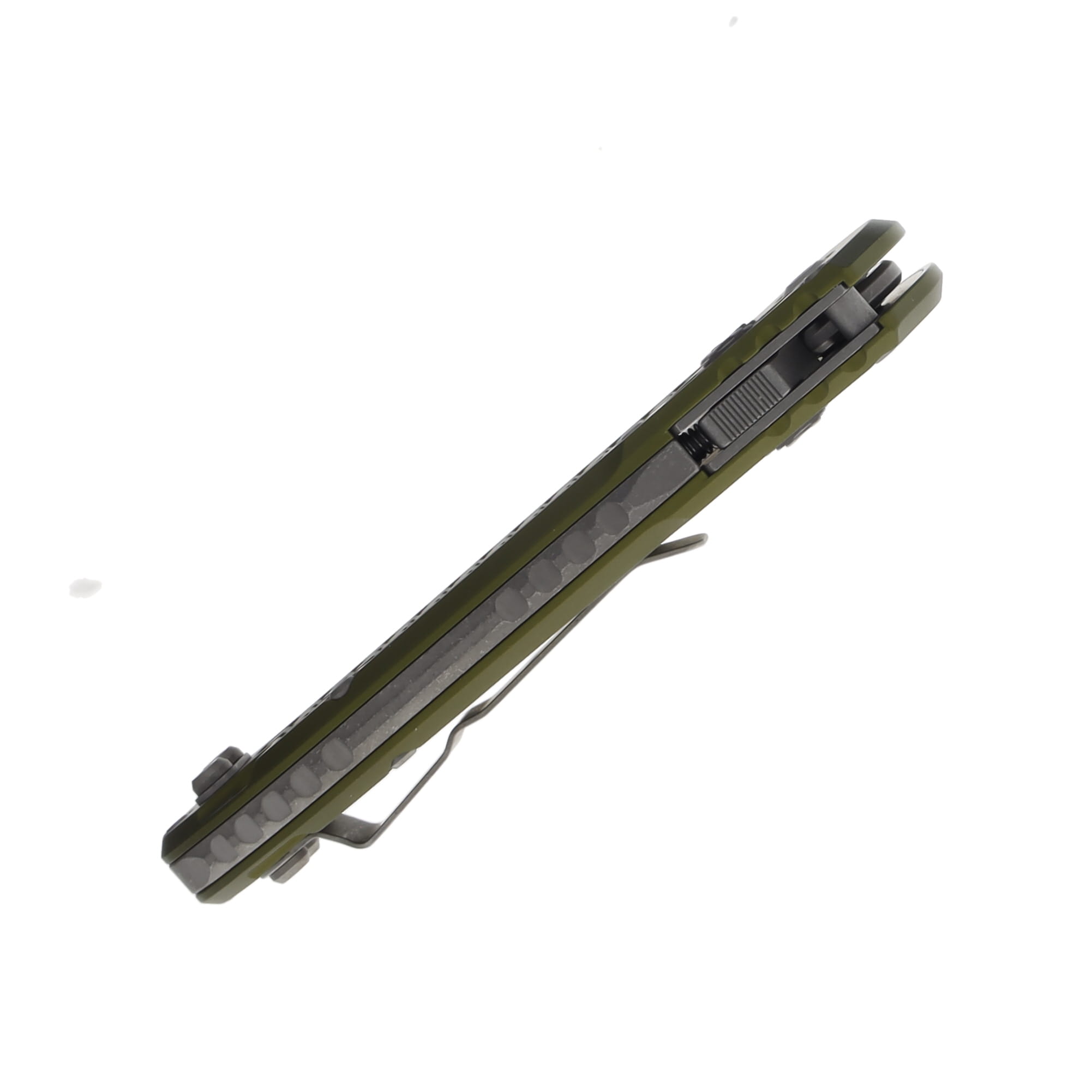 Microtech Socom RAM-LOK Folder S/E Standard Black Frag Aluminum OD Green MT160RL1FROD View 7