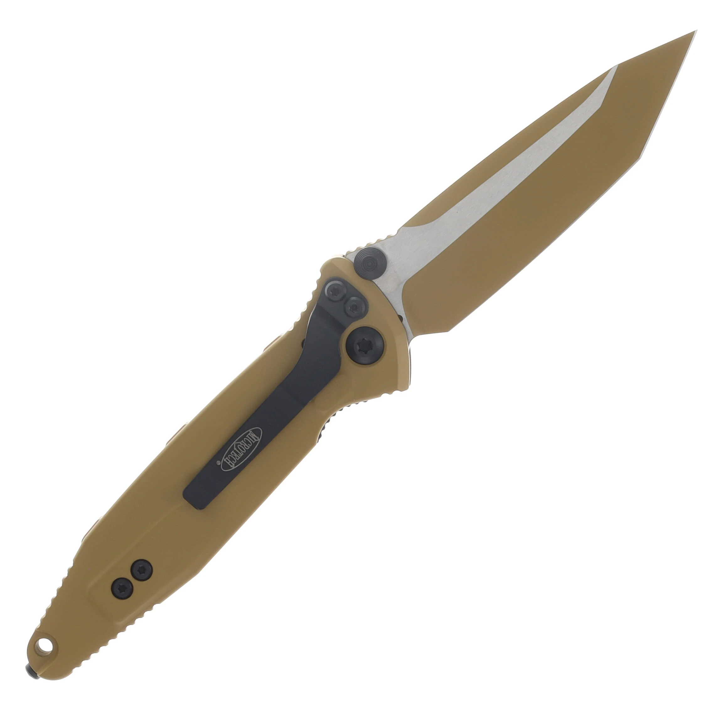 Microtech Socom Elite Manual Folder T/E Standard Cerakote RAL 8000 MT1611CRAZ4 View 2