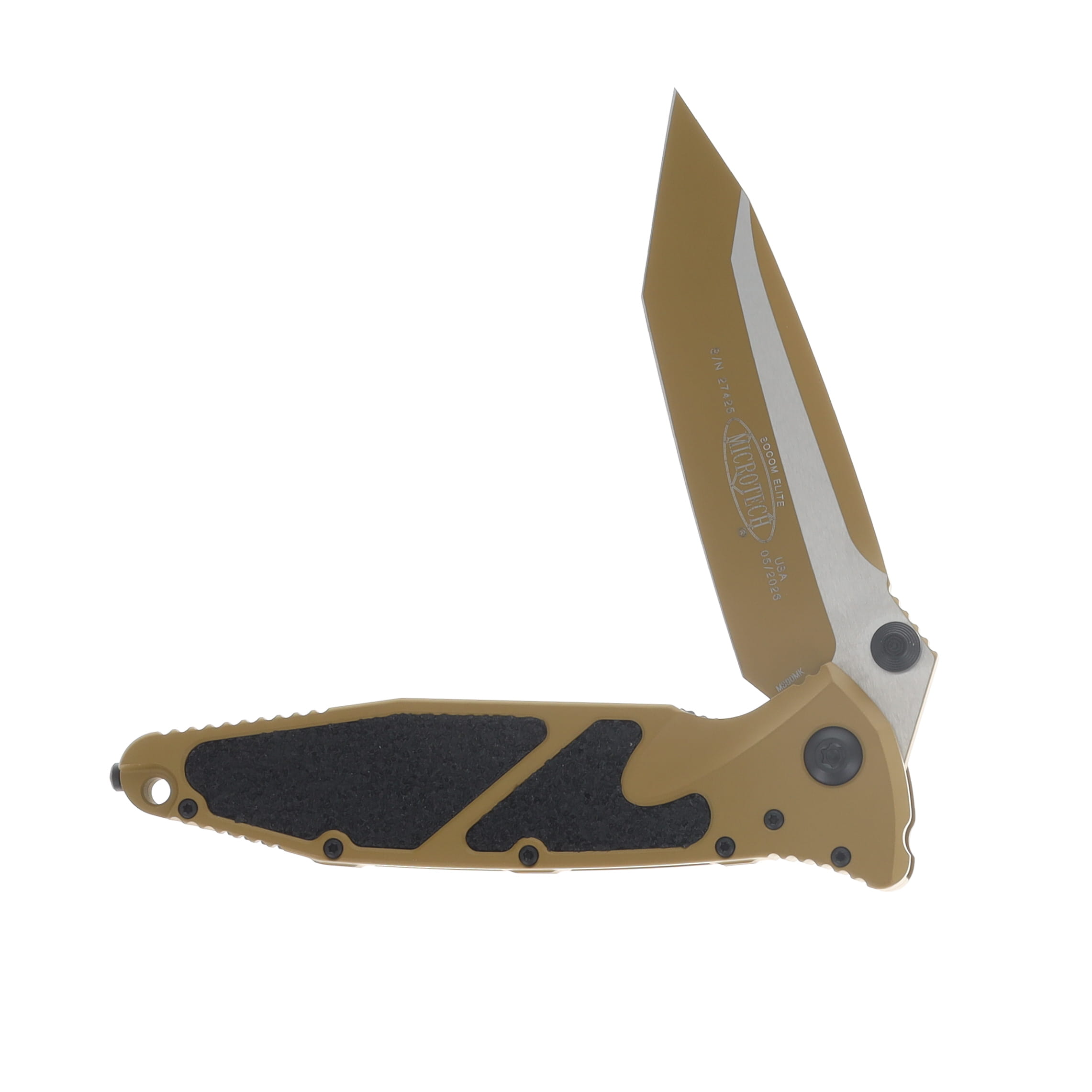 Microtech Socom Elite Manual Folder T/E Standard Cerakote RAL 8000 MT1611CRAZ4 View 3