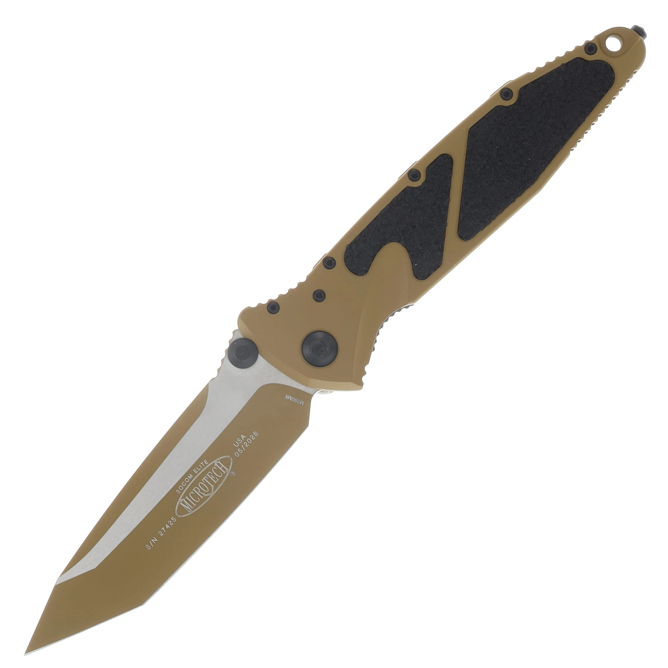 Microtech Socom Elite Manual Folder T/E Standard Cerakote RAL 8000 MT1611CRAZ4 View 1