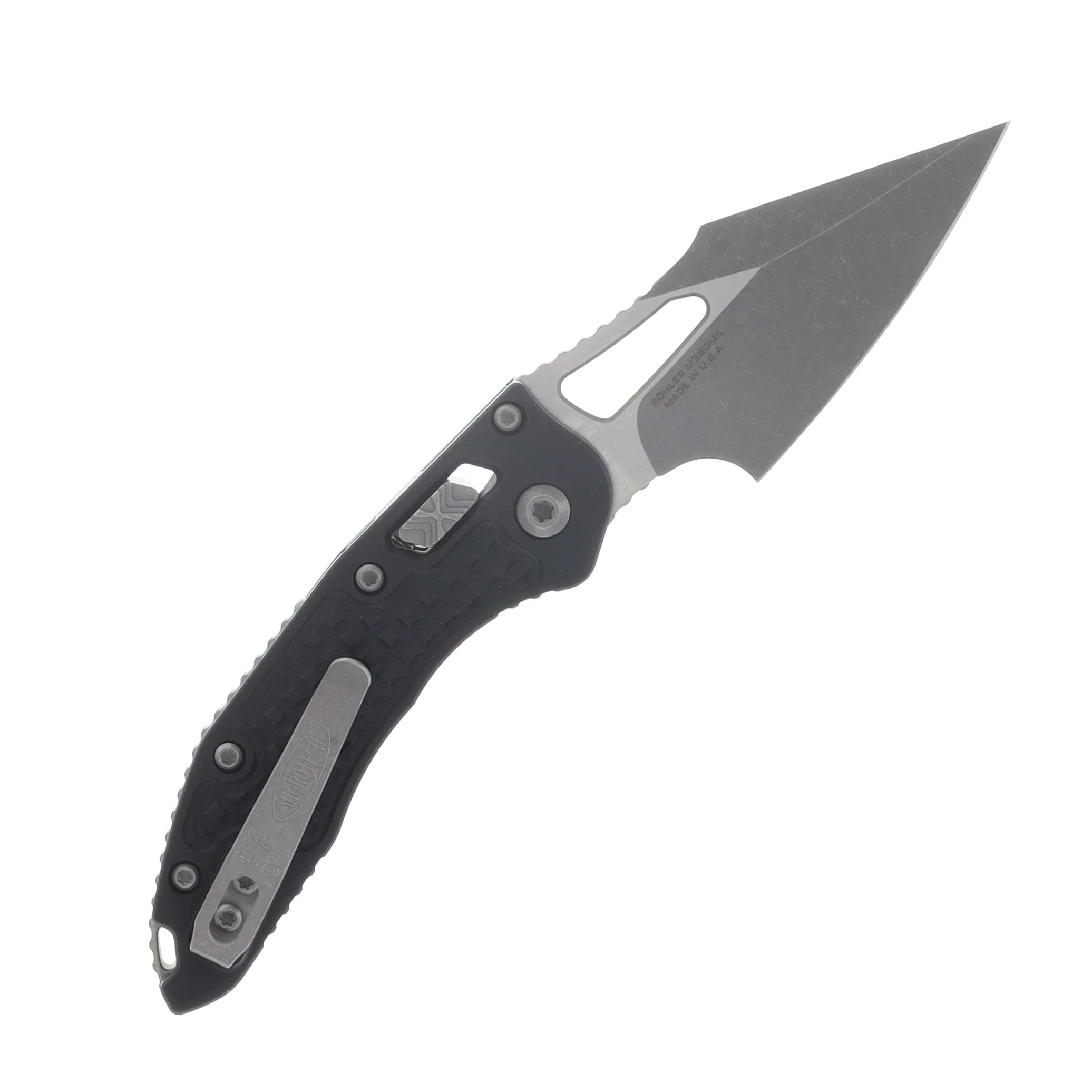 Microtech M-Stitch RAM-LOK Folder S/E Apocalyptic Standard Frag Black MT169MRL10APFR View 2
