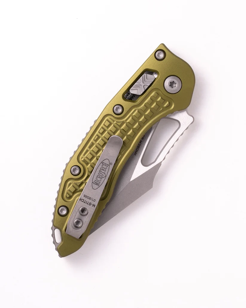 Microtech M-Stitch RAM-LOK Folder S/E Apocalyptic Standard Frag OD Green MT169MRL10APFROD View 2