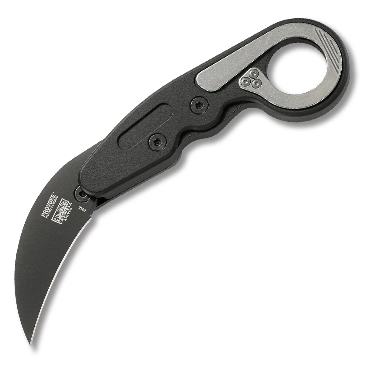CRKT Provoke Kinematic Folding Knife Tactical All Black CR4040 View 3