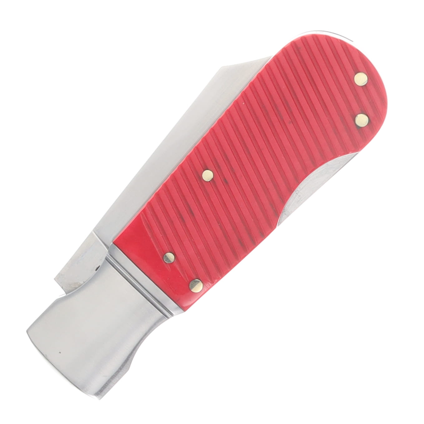 Finch Pretty Boy Lockback Folding Knife Bloodline Red Sawcut Bone PB350 View 6