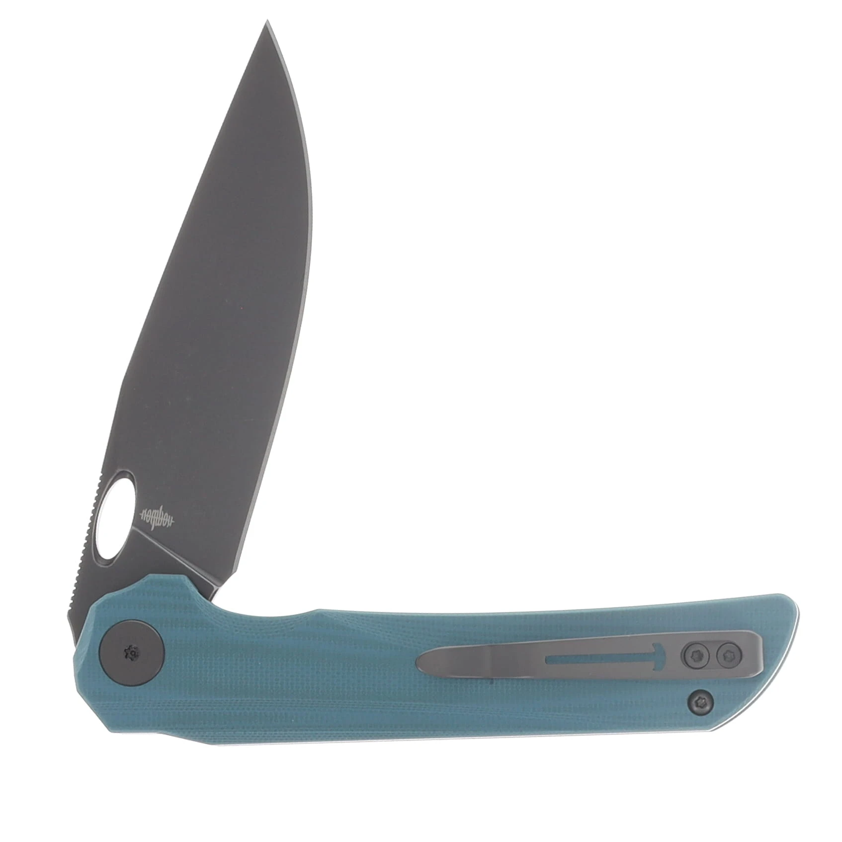 Bestechman Smuga Folding Knife Grey G-10 Handle Grey PVD SW AEB-L Blade BMK22C View 4