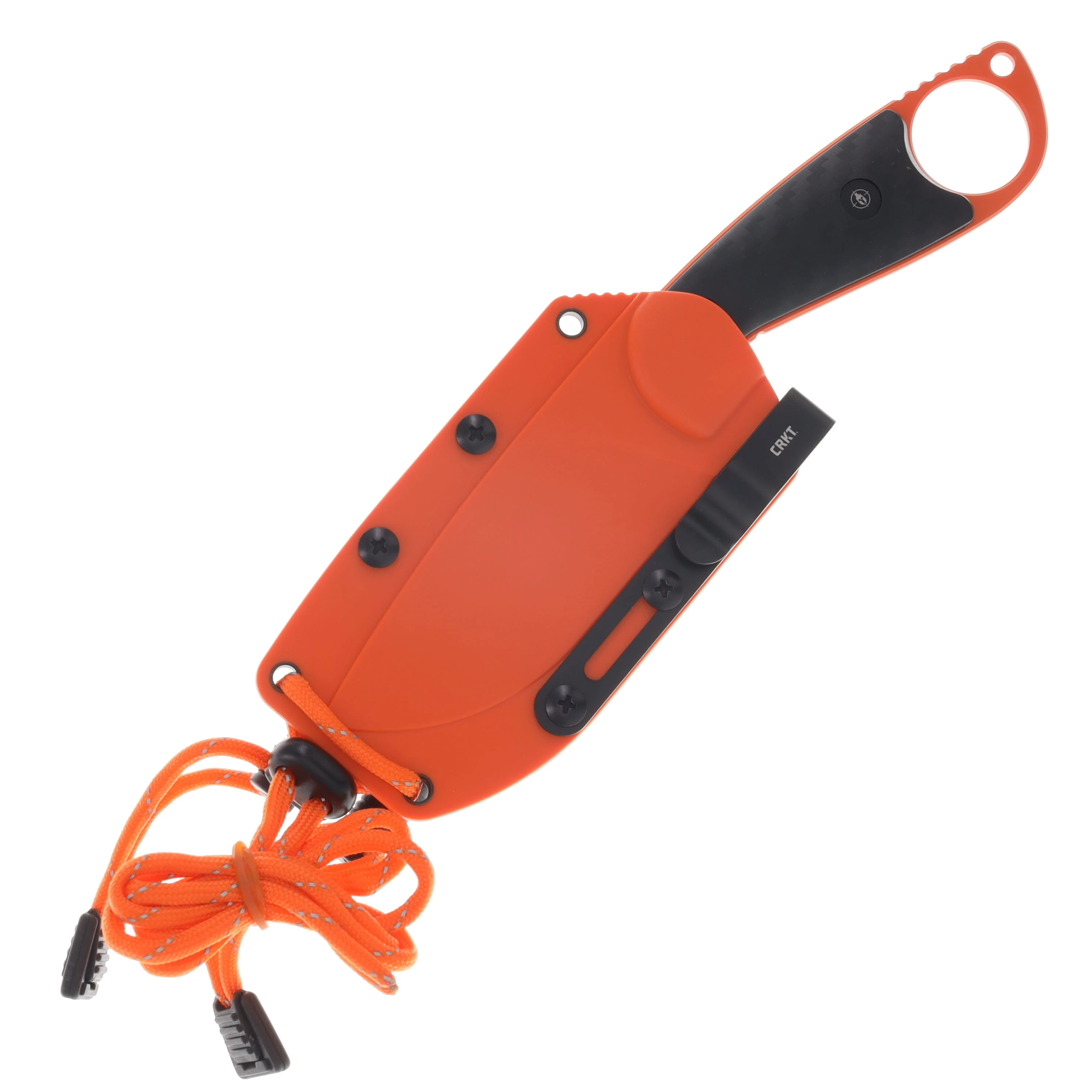 CRKT Altai Fixed Knife GRN Handle Hi Vis Orange 14C28N Blade CR2062 View 12