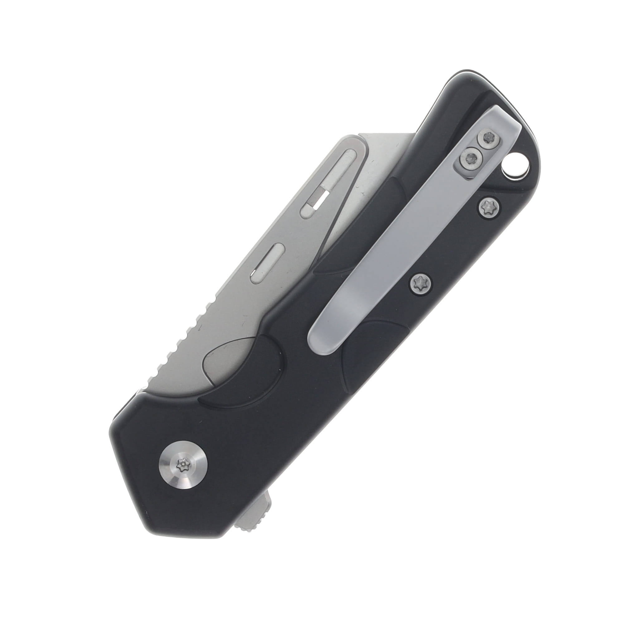 CIVIVI Pulsara Folding Utility Knife Stonewash/Black Aluminum C24041F-1 View 6