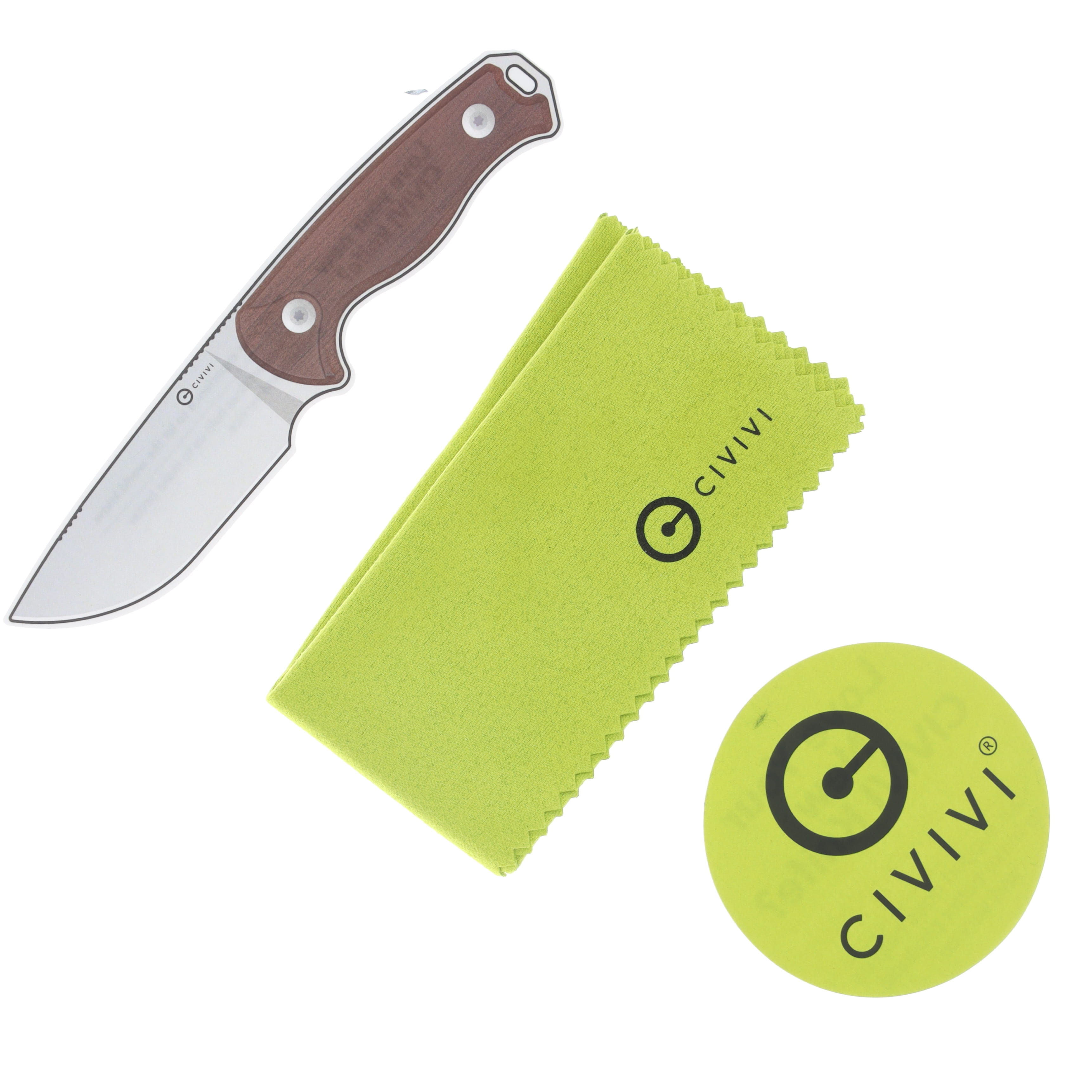 CIVIVI Pulsara Folding Utility Knife Stonewash/Black Aluminum C24041F-1 View 7