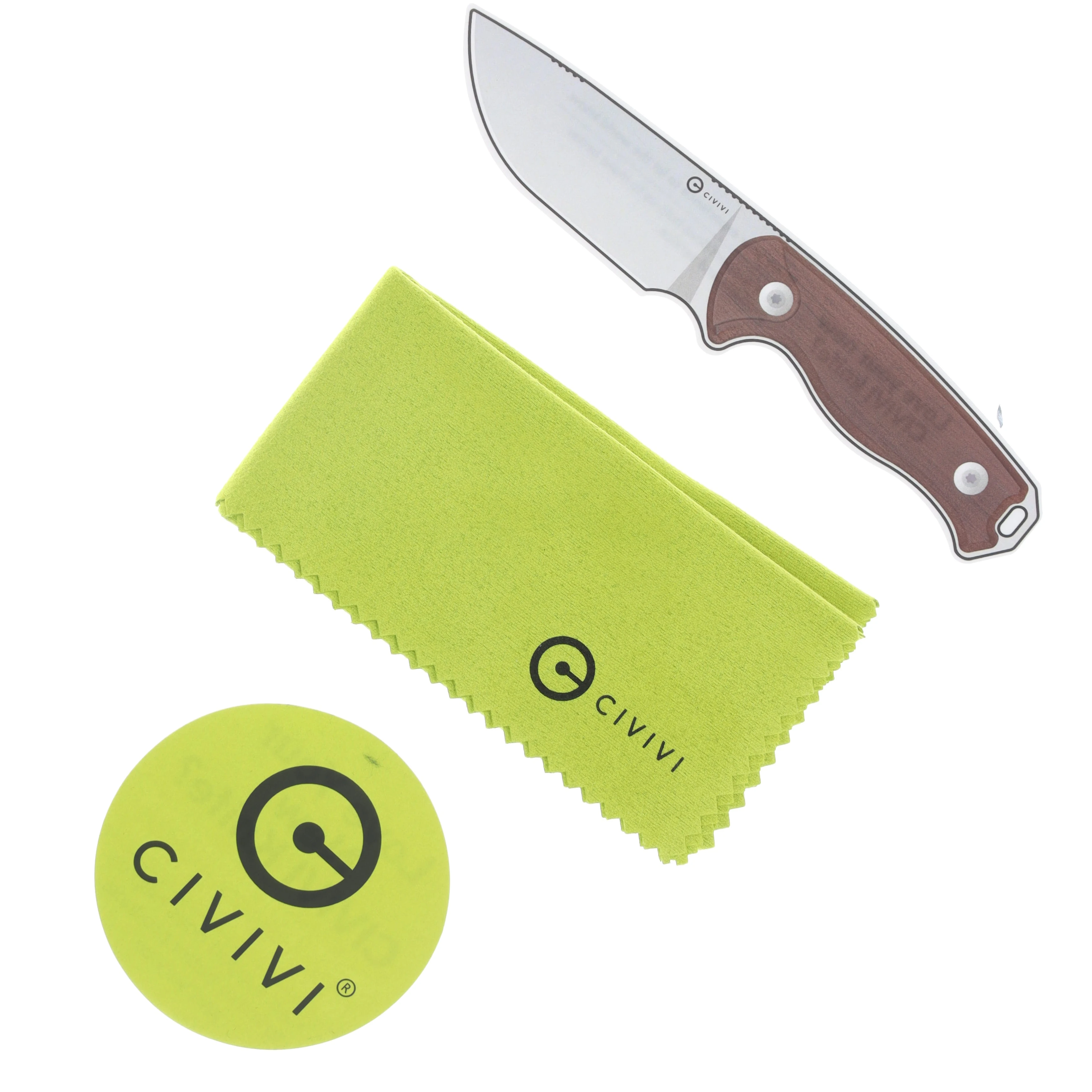 CIVIVI Pulsara Folding Utility Knife Stonewash/Red Aluminum C24041F-2 View 7