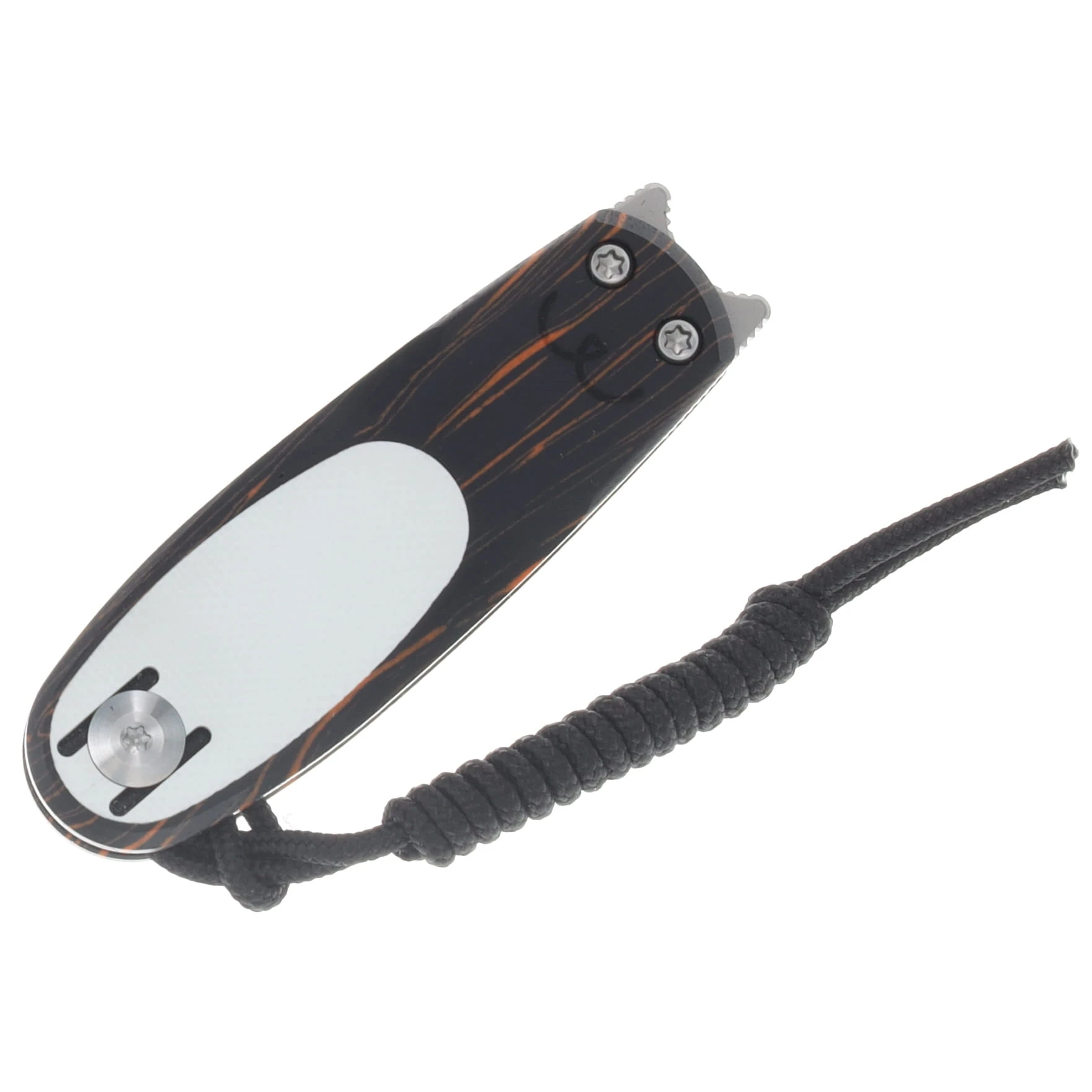 CIVIVI Purr Slip Joint Folding Knife Stonewash Nitro V/Orange and Black G-10 C25054-5 View 5
