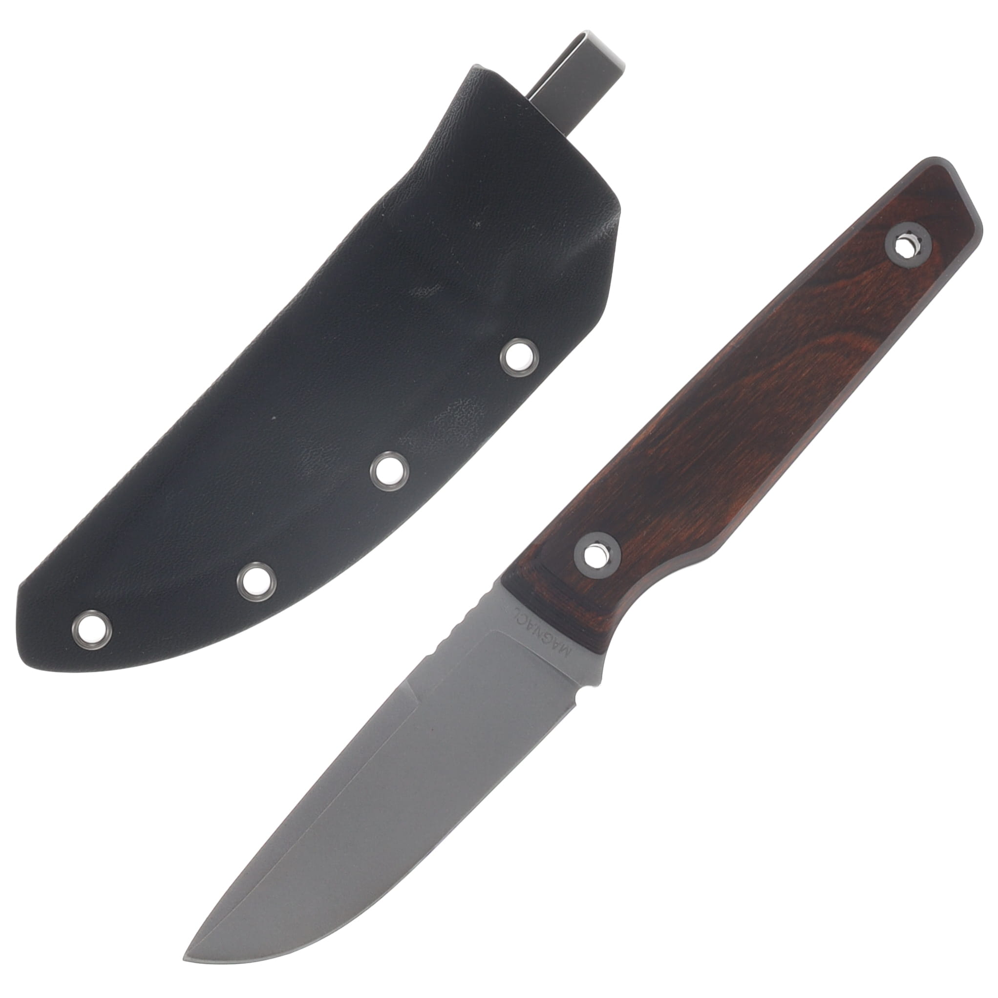 Big I Design Signal Fixed Blade Magnacut/DymaLux Walnut BIGI50 View 1