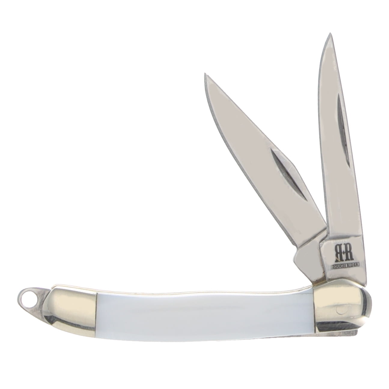 Rough Rider Miniature Copperhead with Mother of Pearl Handle Folding Knife RR187 View 1