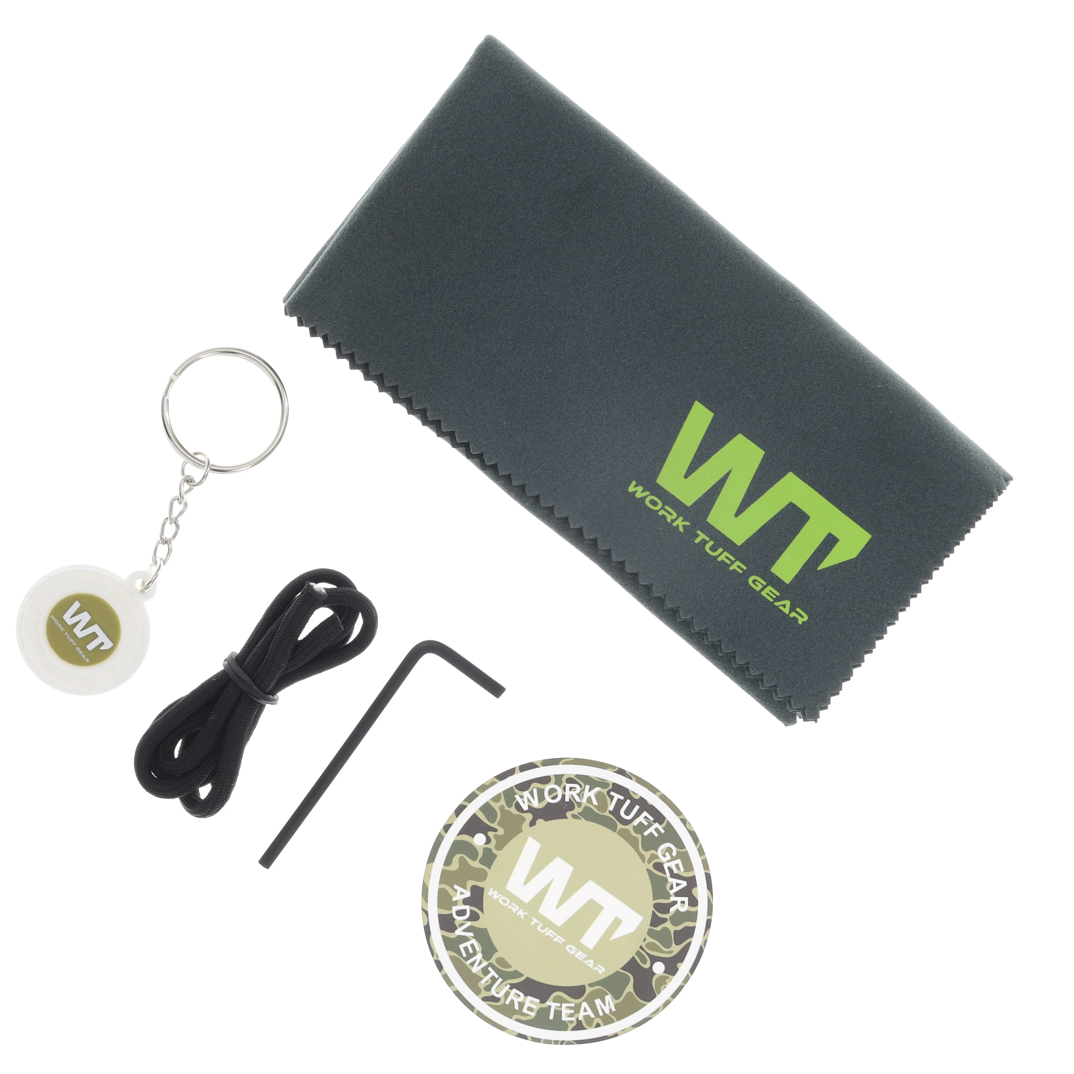 Work Tuff Gear Wolverine Gen 2 Fixed Blade K329 Vintage Tiger Stripes Black Textured G-10 Grip Black Kydex Sheath K329-VTSBG10B View 8