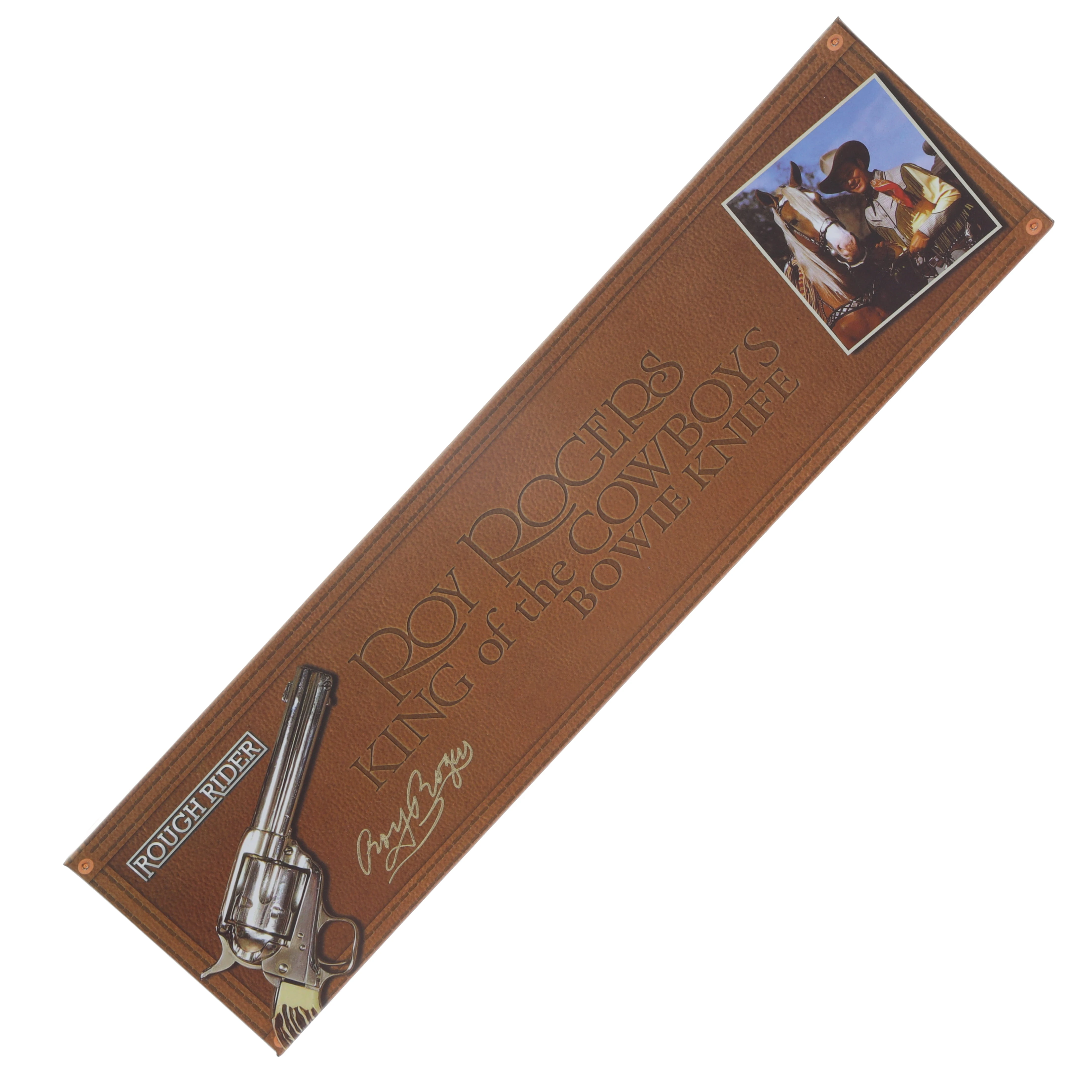 Rough Rider Roy Rogers Custom Bowie Fixed Blade Smooth Bone Handle RR1513 View 8