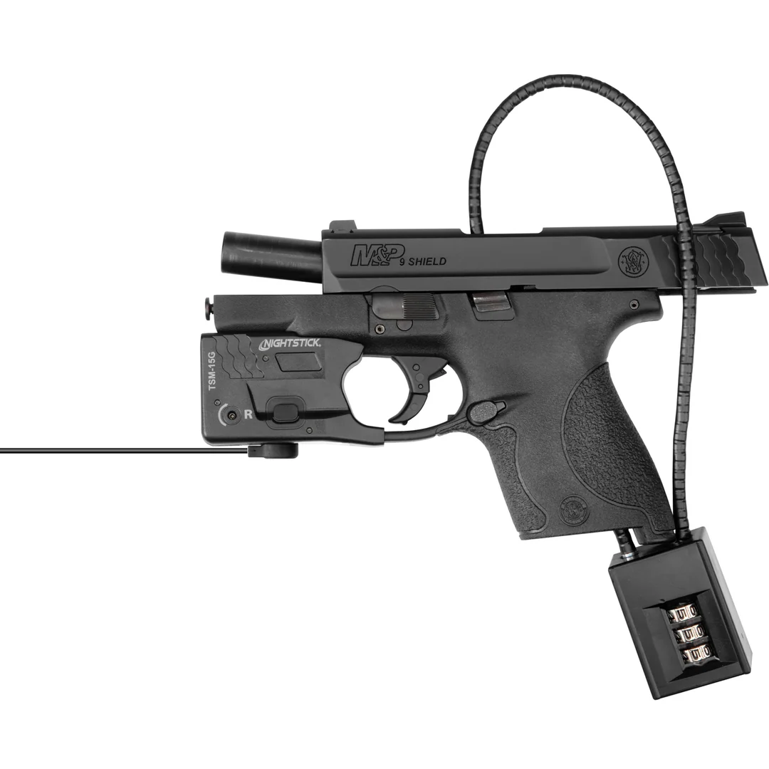 Nightstick 150lm Sub-Compact Handgun Weapon Light w/ Green Laser (S&W M&P Shield / Shield Plus) TSM-15G View 4