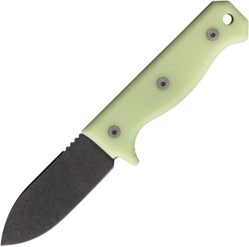 Maratac ERGO R4A Pro Fixed Blade Knife GITD Synthetic Black Oxide D2 MAR123 View 1