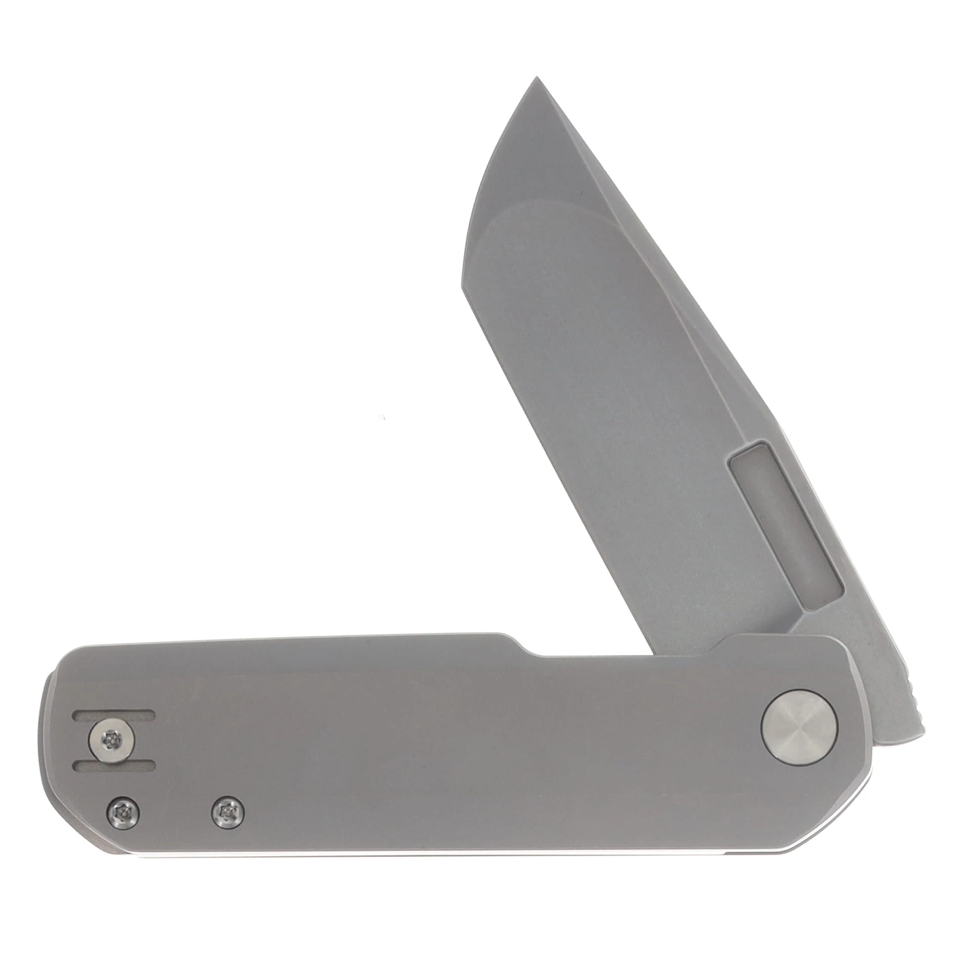 Vero Engineering Avid 3 Folding Knife Stonewash S45VN Stonewash Titanium VAVID3SWSWTI View 3