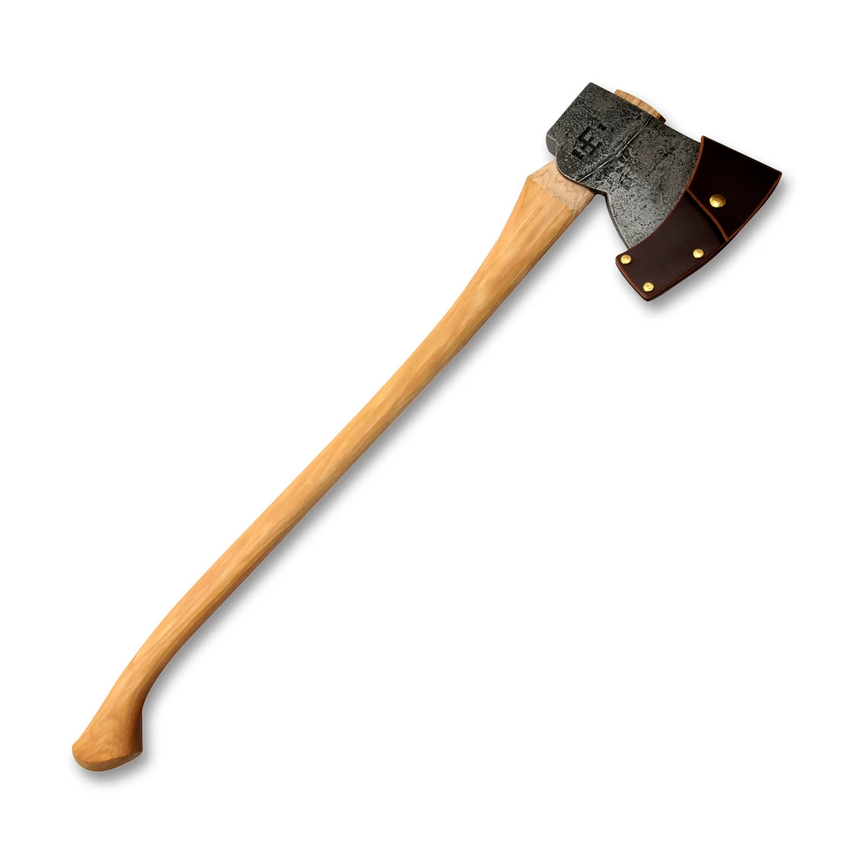 Hoffman Farm Axe - 32in Straight Hickory Handle Bulb End HOFFASB32 View 5