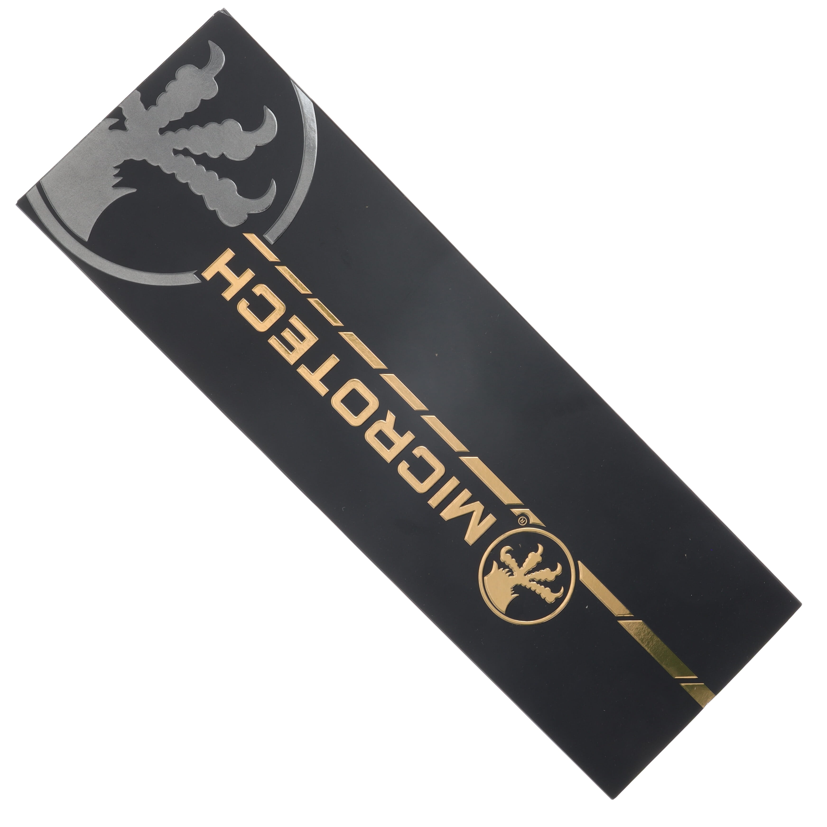 Microtech Signature Series 6.125" Boning Knife DLC/Carbon Fiber with Bronze Titanium Bolsters MT3100B1DLCCFS View 10